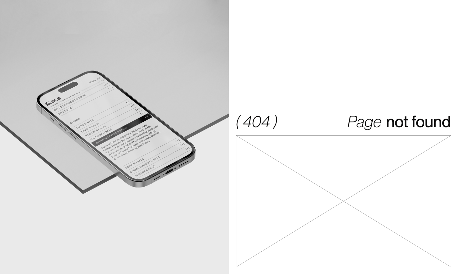 acs® | web. & branding — Изображение №15 — Интерфейсы, 3D на Dprofile