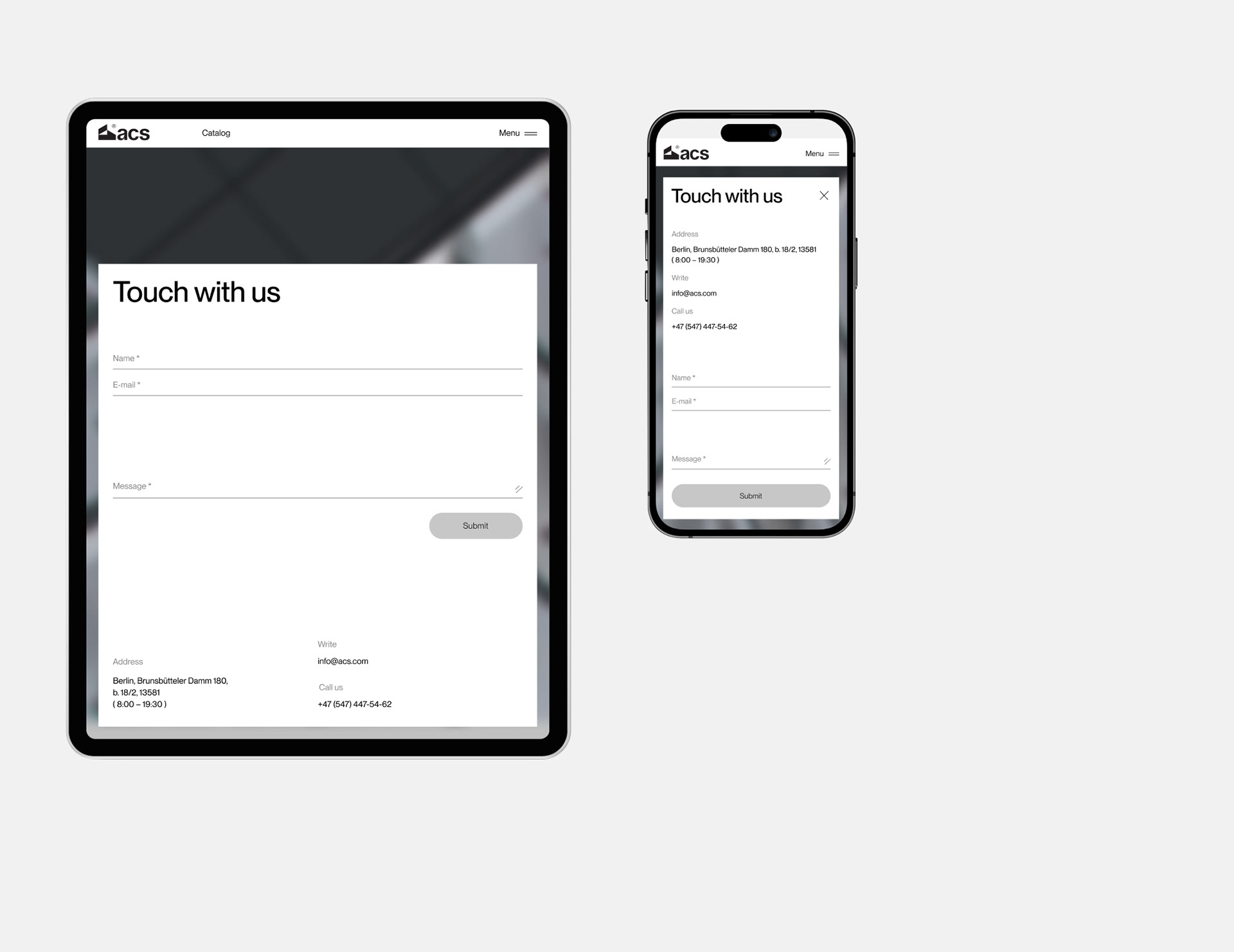 acs® | web. & branding — Изображение №21 — Интерфейсы, 3D на Dprofile