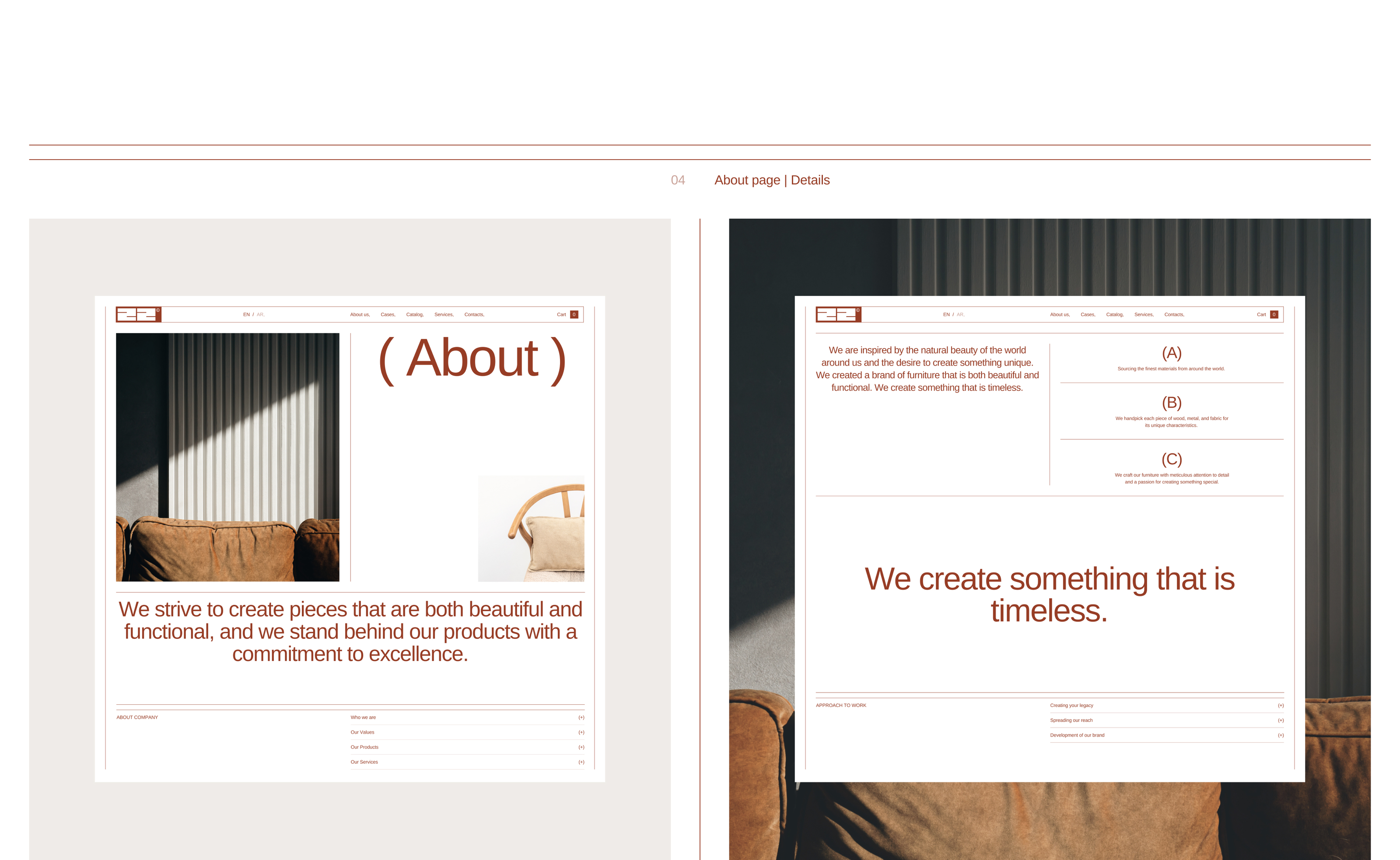 ABOVE22 | web. & branding — Изображение №11 — Интерфейсы, Брендинг на Dprofile