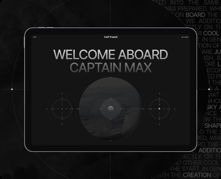Captain Max | web. & promo — Интерфейсы на Dprofile
