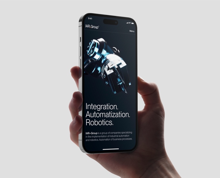 IAR-Group | web. & branding — Интерфейсы, Брендинг на Dprofile