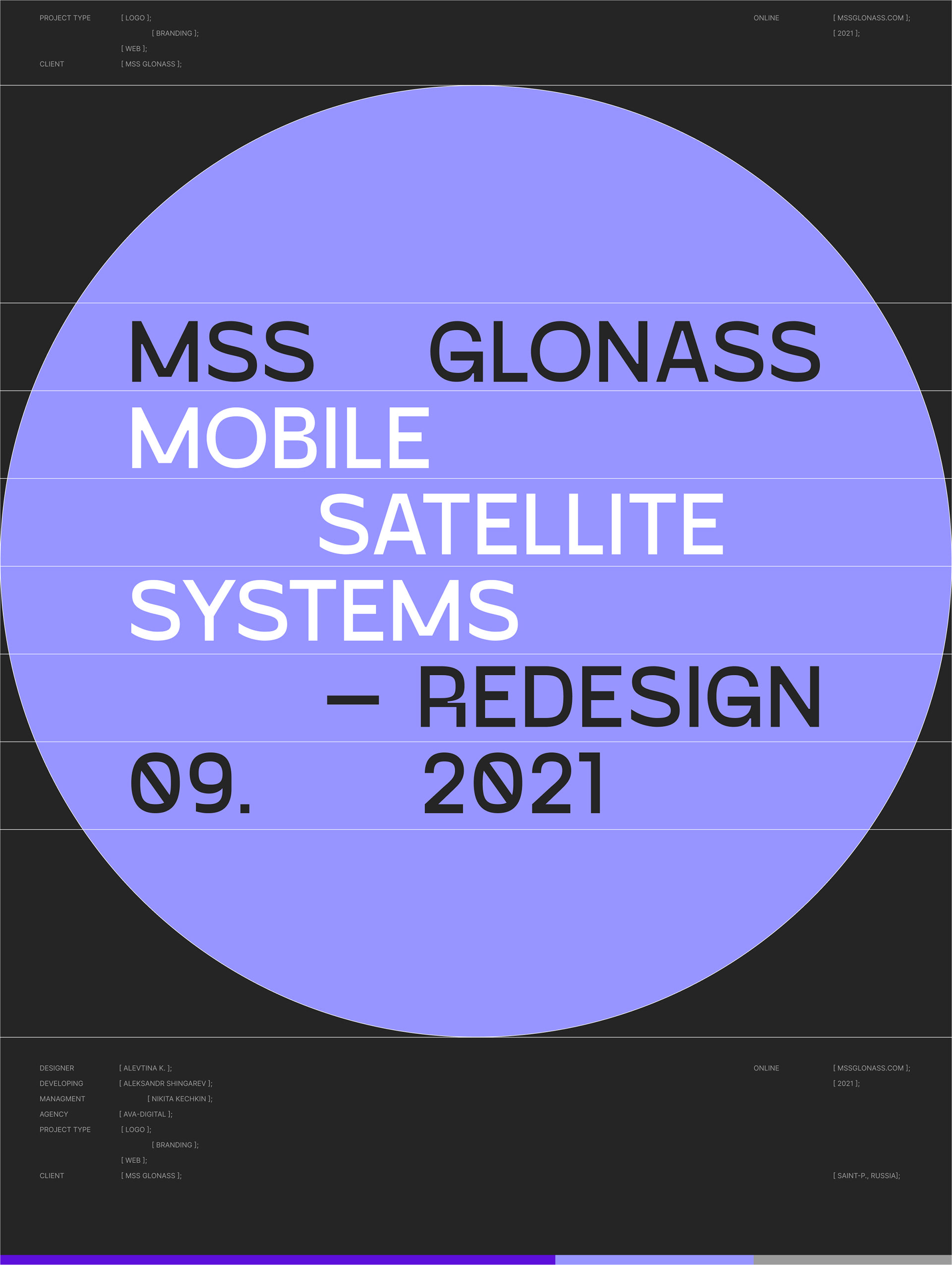 MSS GLONASS — Изображение №1 — Брендинг, Анимация, Интерфейсы на Dprofile