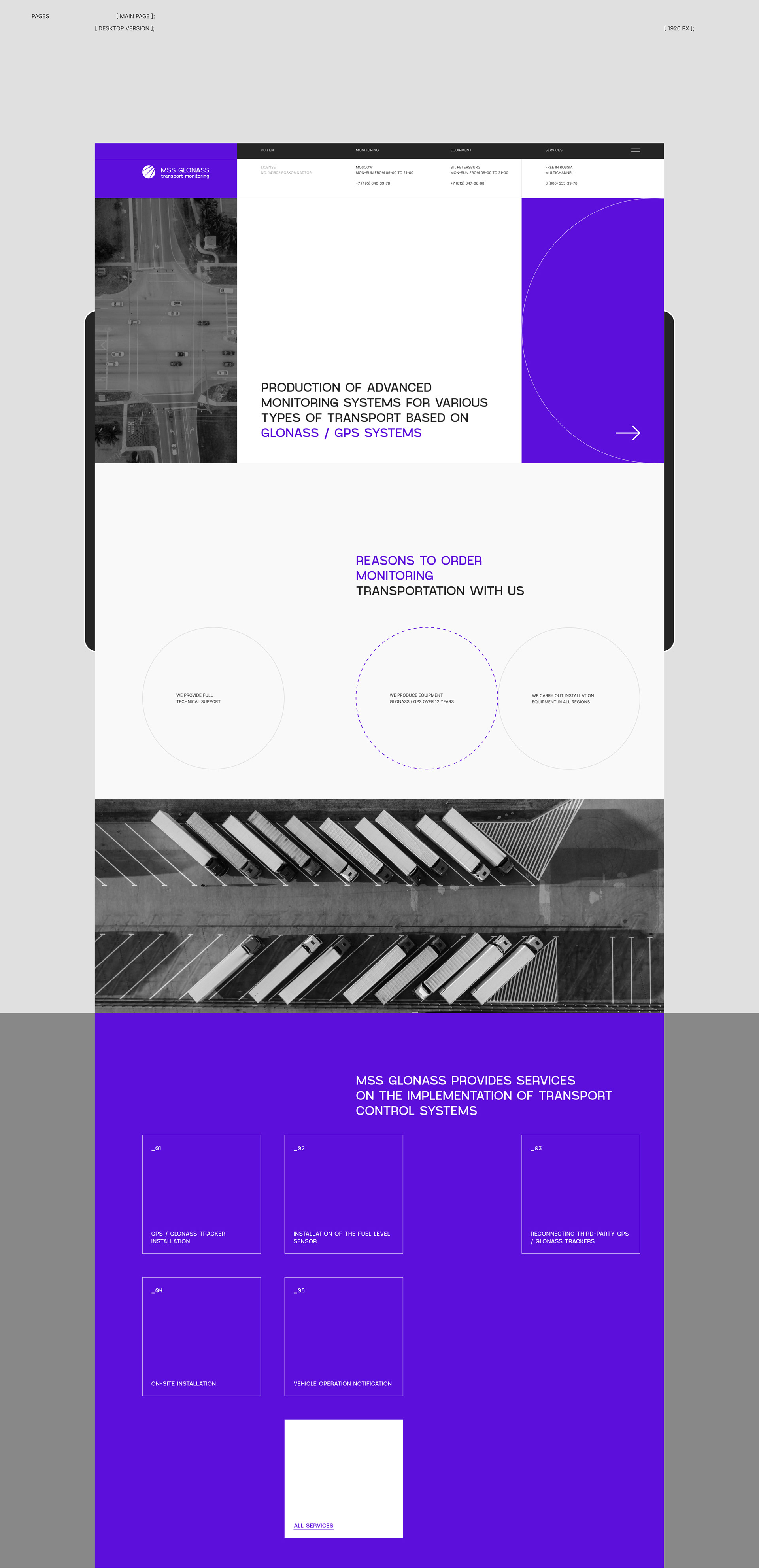 MSS GLONASS — Изображение №2 — Брендинг, Анимация, Интерфейсы на Dprofile