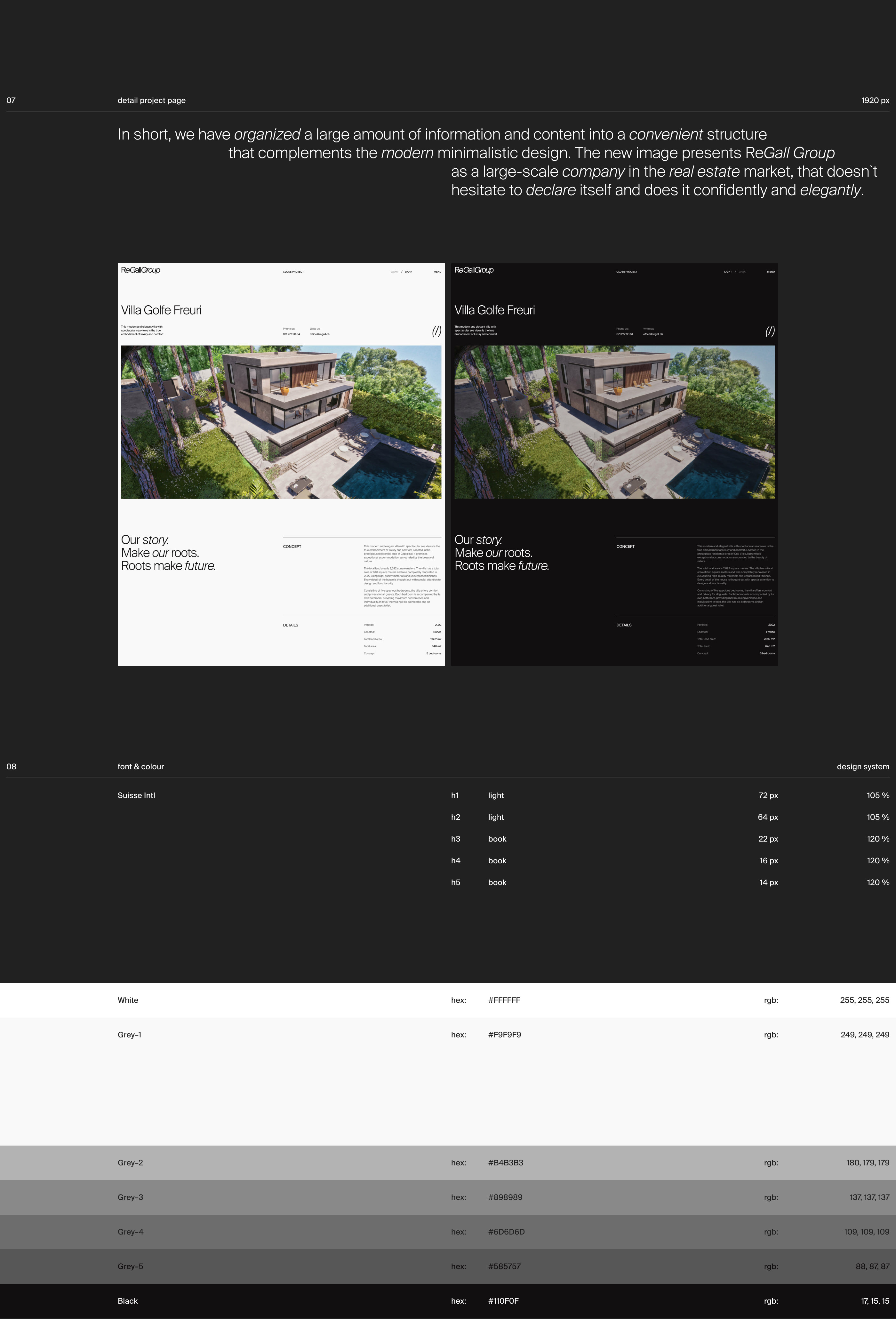 ReGall-Group | web. & branding — Изображение №10 — Интерфейсы, Брендинг на Dprofile