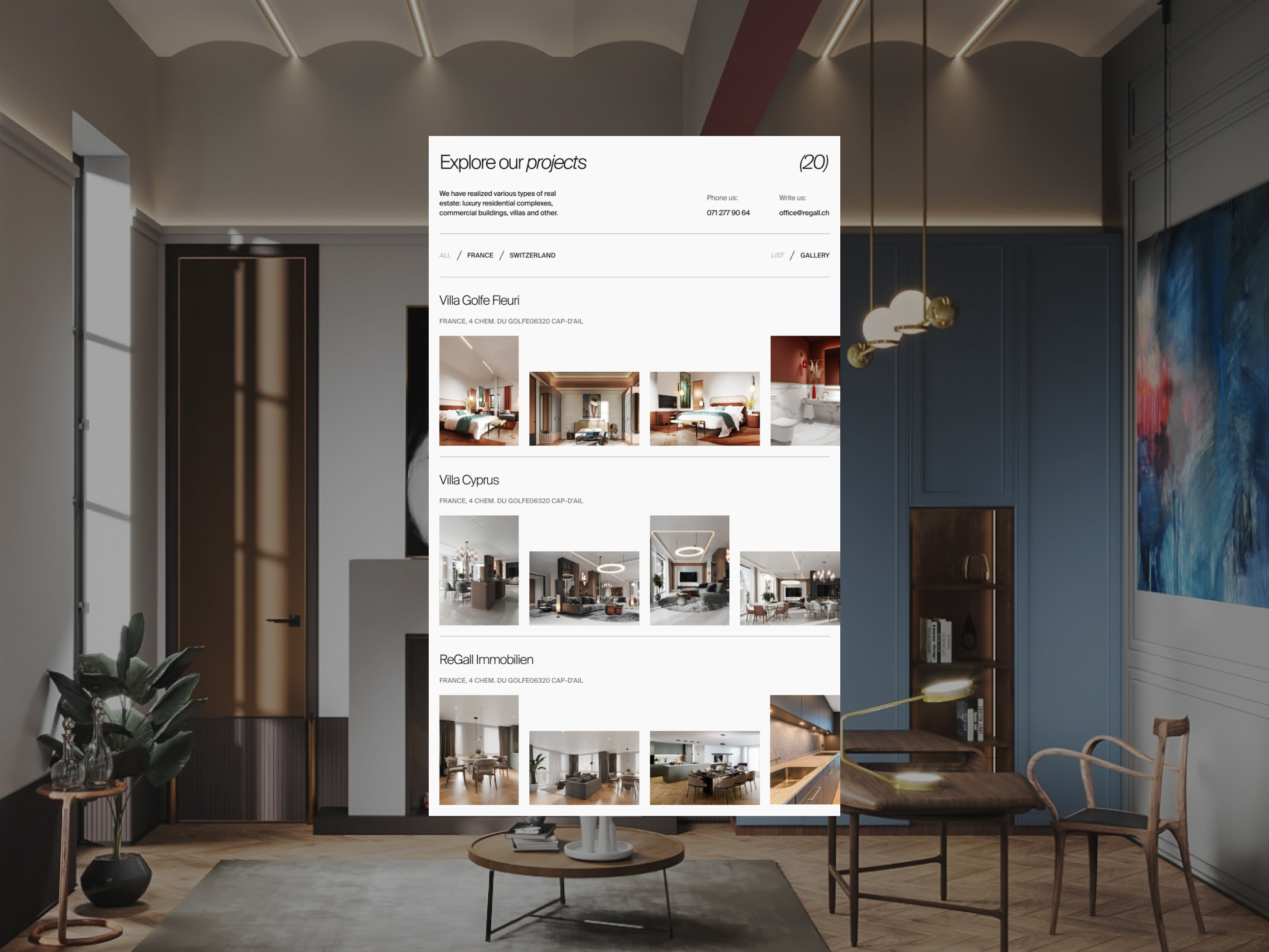 ReGall-Group | web. & branding — Изображение №13 — Интерфейсы, Брендинг на Dprofile