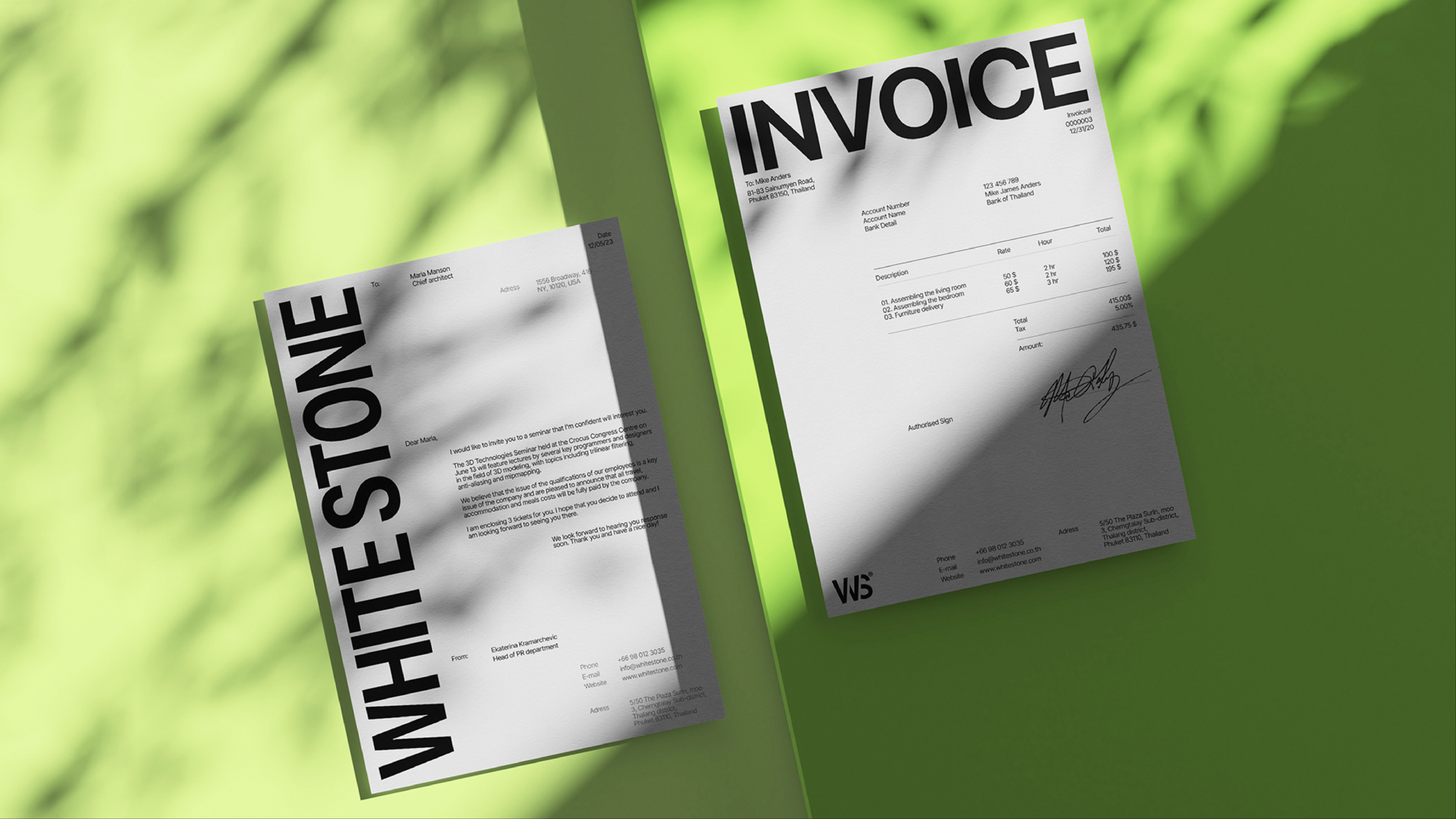 WHITE STONE® — Изображение №2 — Интерфейсы, Брендинг на Dprofile