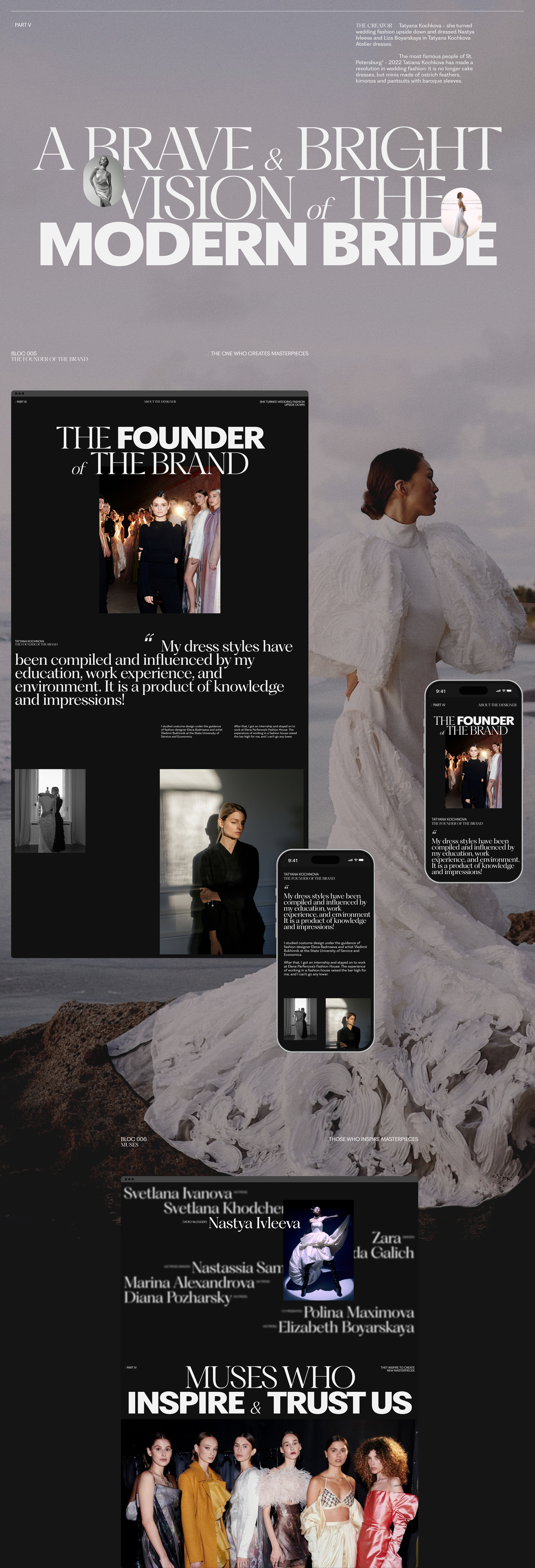 TATYANA KOCHNOVA ATELIER® — Изображение №10 — Интерфейсы, Брендинг на Dprofile