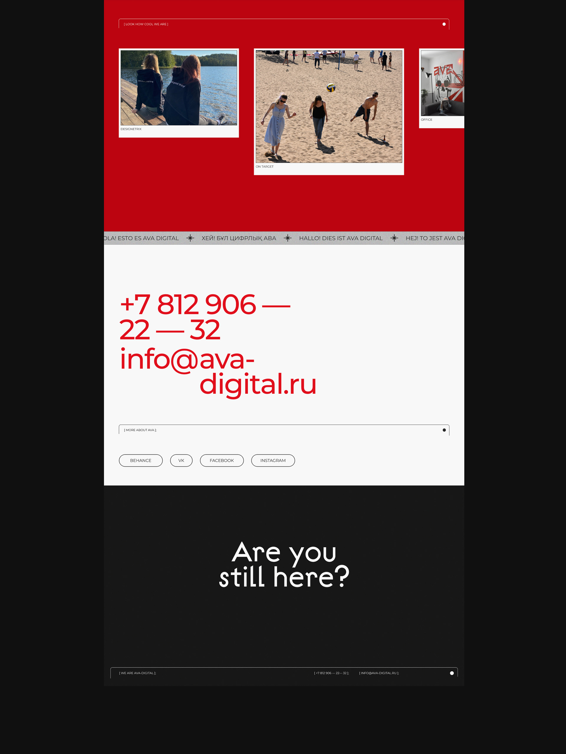 AVA-DIGITAL — Изображение №37 — Интерфейсы, Брендинг, Анимация на Dprofile