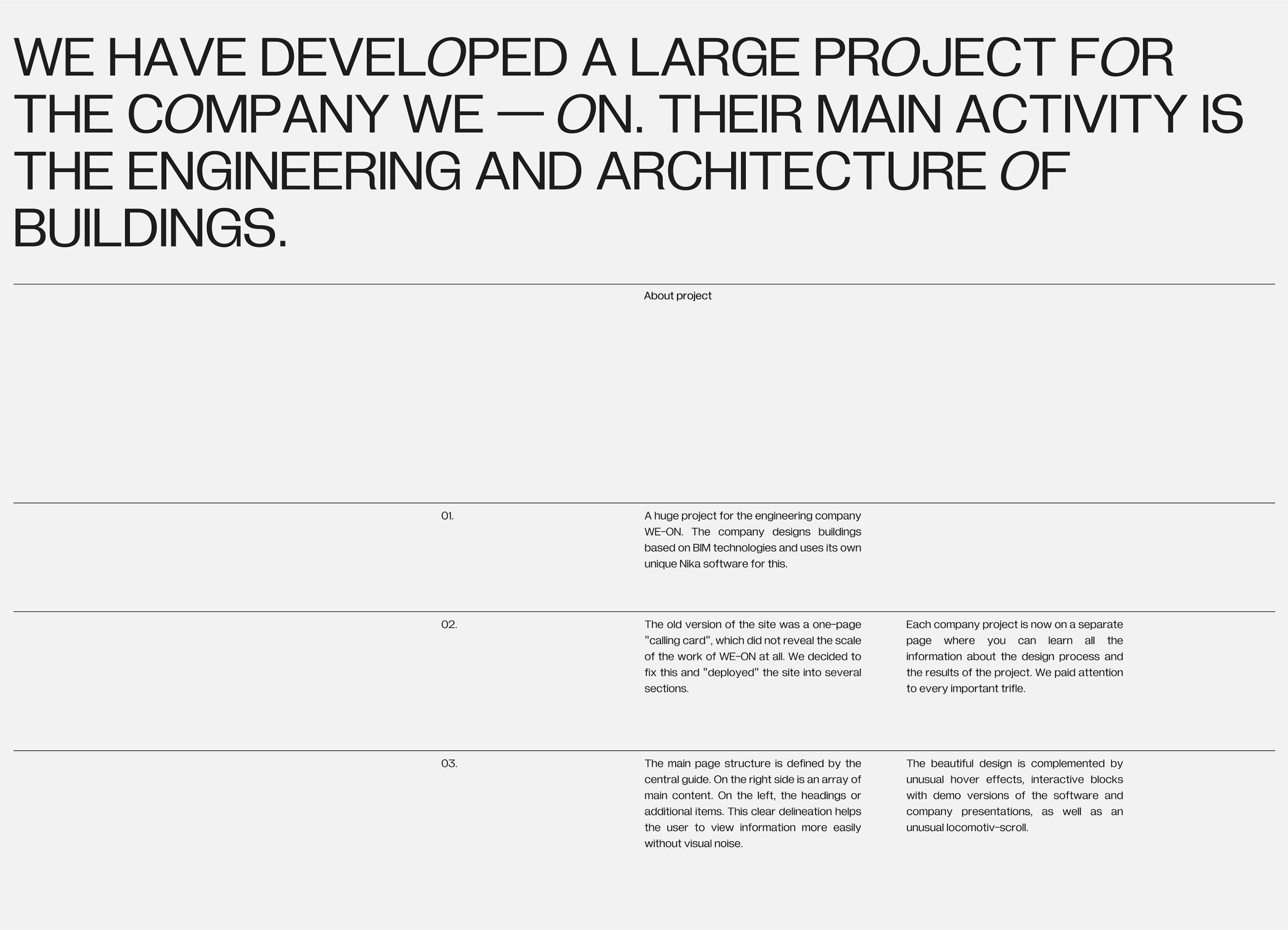 WE — ON — Изображение №6 — Интерфейсы, Брендинг, Анимация на Dprofile