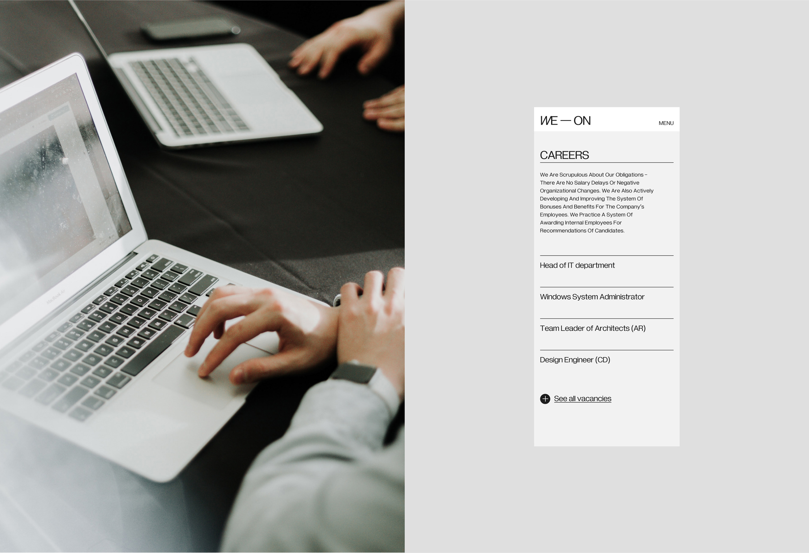 WE — ON — Изображение №24 — Интерфейсы, Брендинг, Анимация на Dprofile