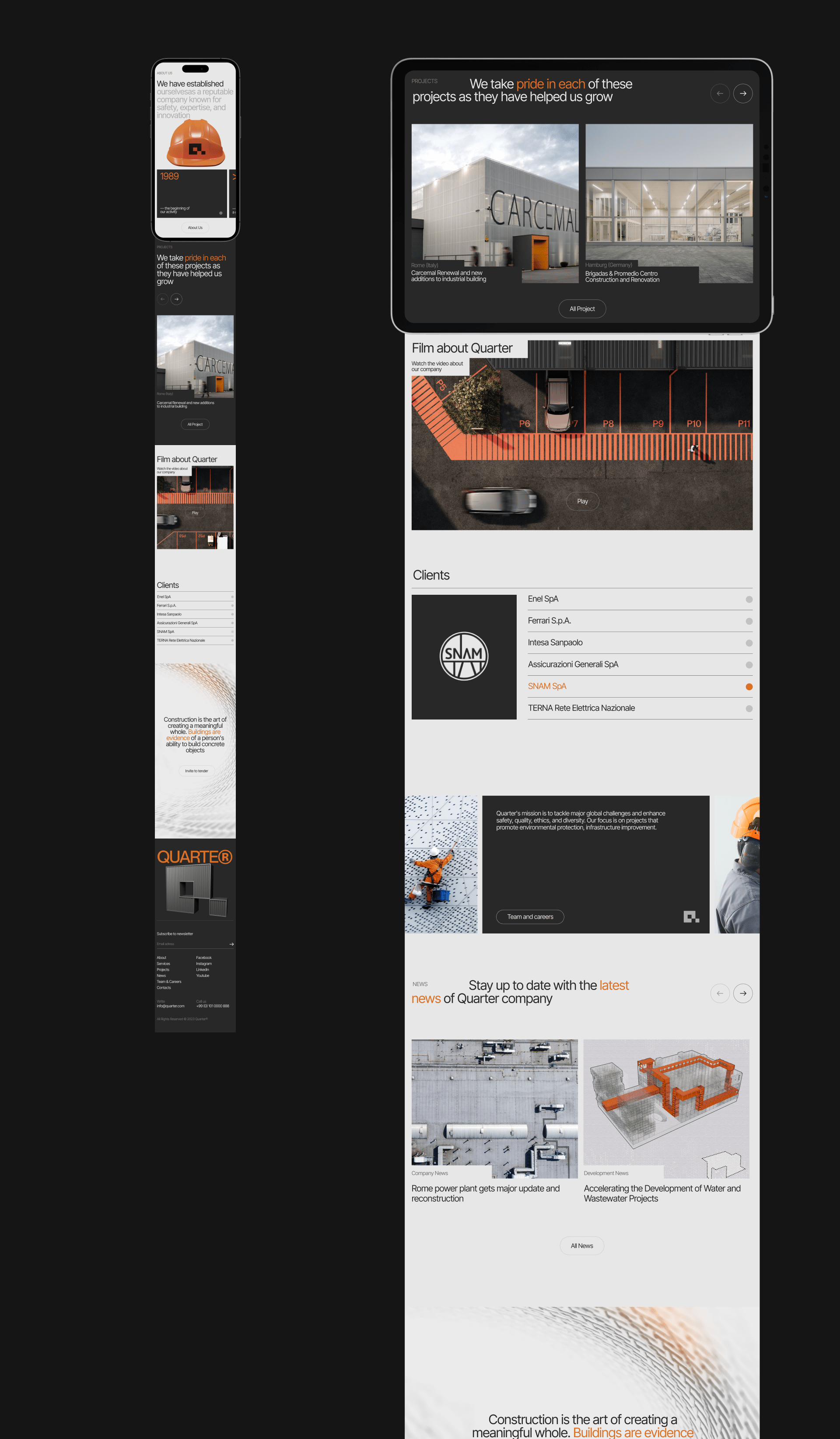 QUARTER® — Изображение №12 — Интерфейсы, 3D на Dprofile