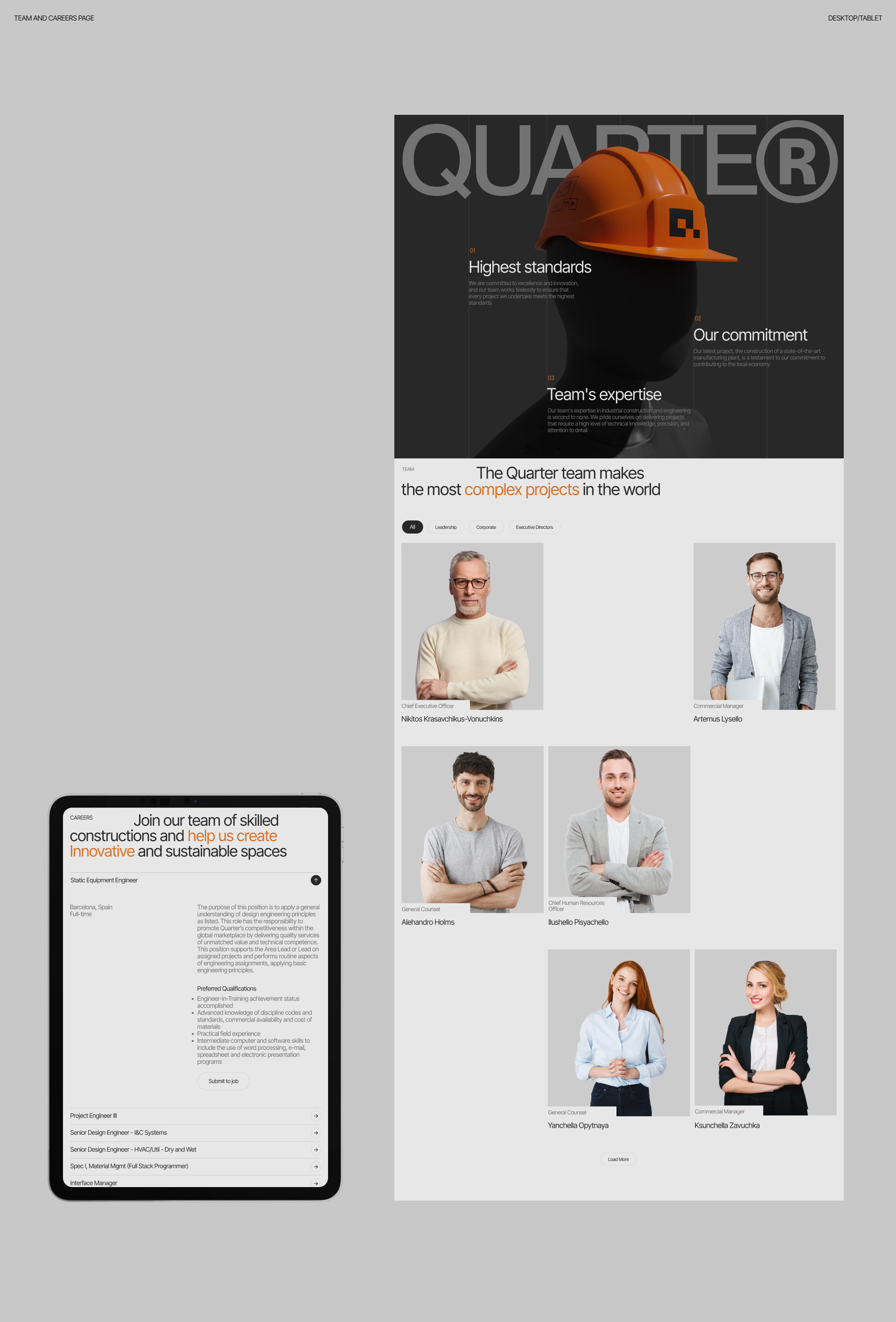 QUARTER® — Изображение №17 — Интерфейсы, 3D на Dprofile