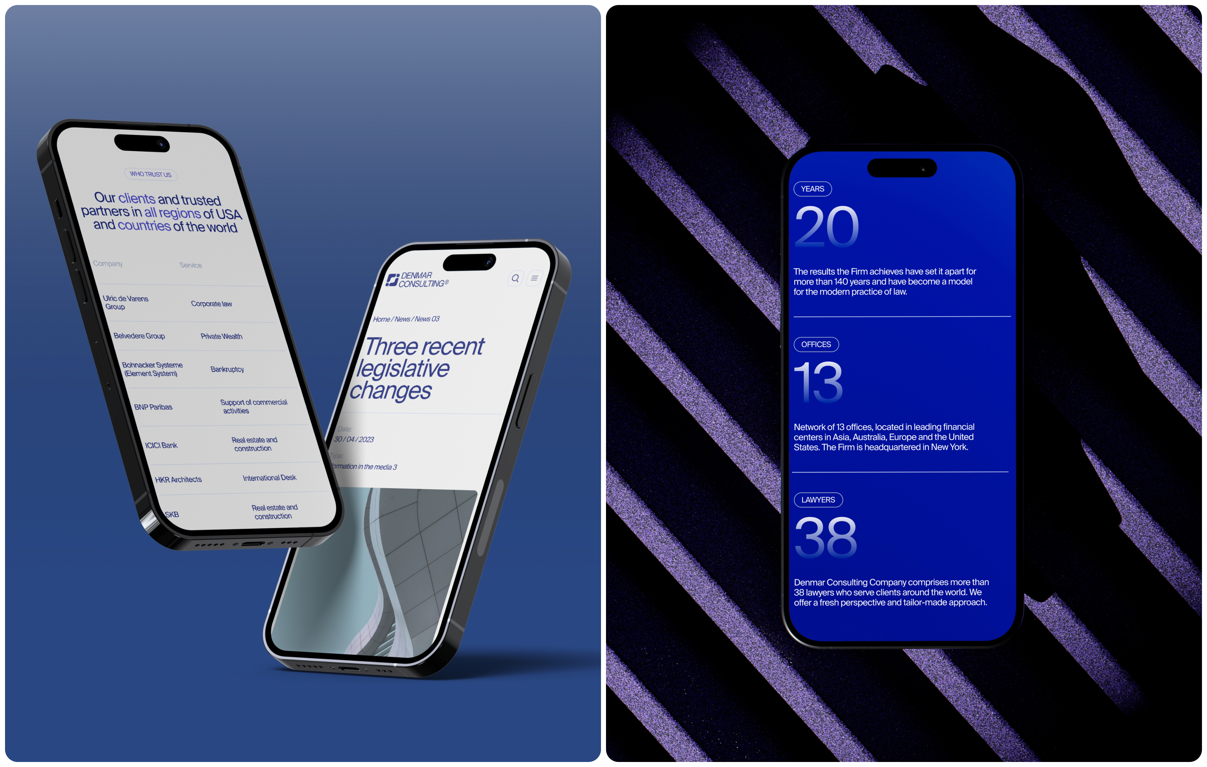 Denmar Consulting© | web. & branding — Изображение №19 — Интерфейсы, Брендинг на Dprofile