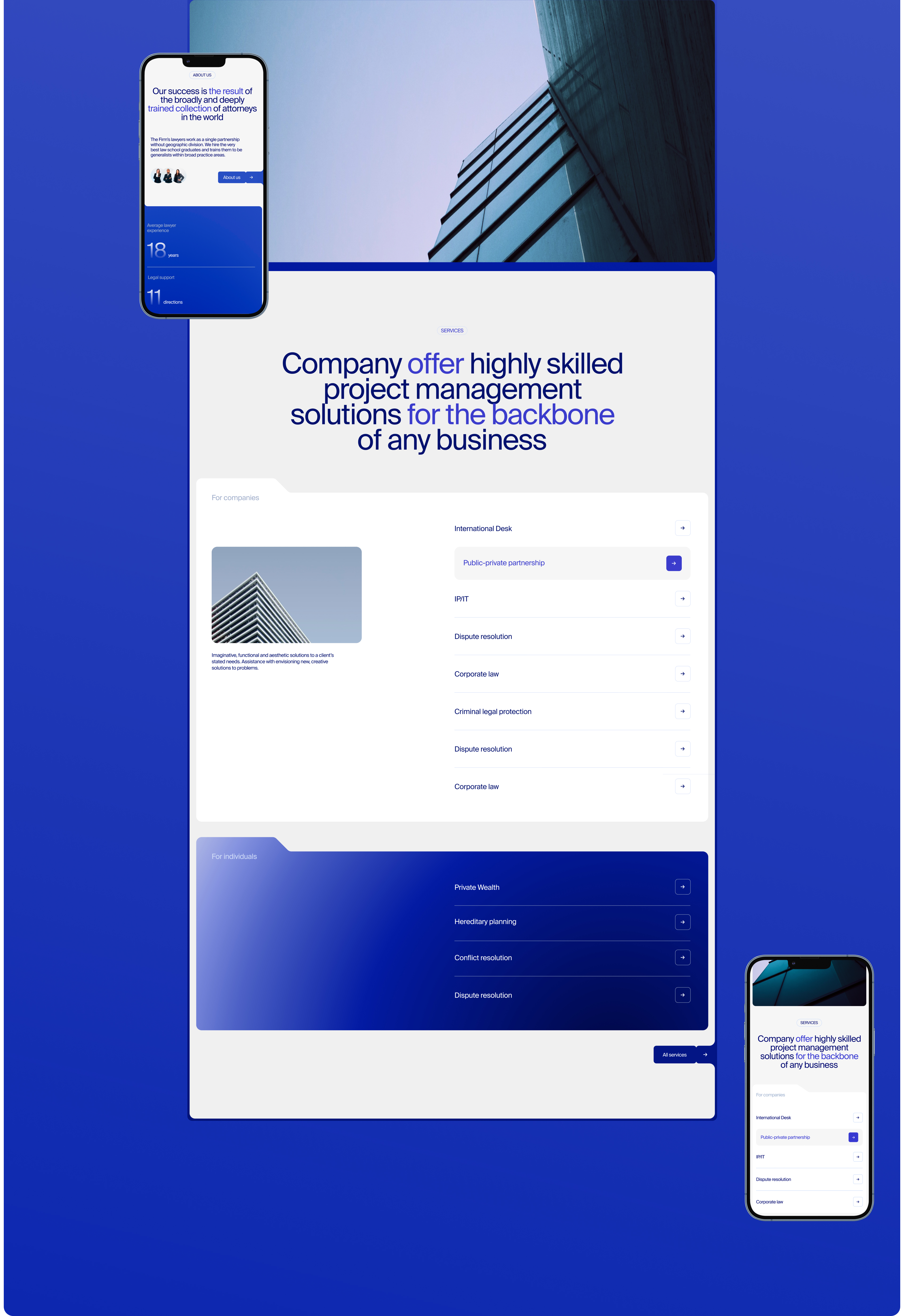 Denmar Consulting© | web. & branding — Изображение №4 — Интерфейсы, Брендинг на Dprofile