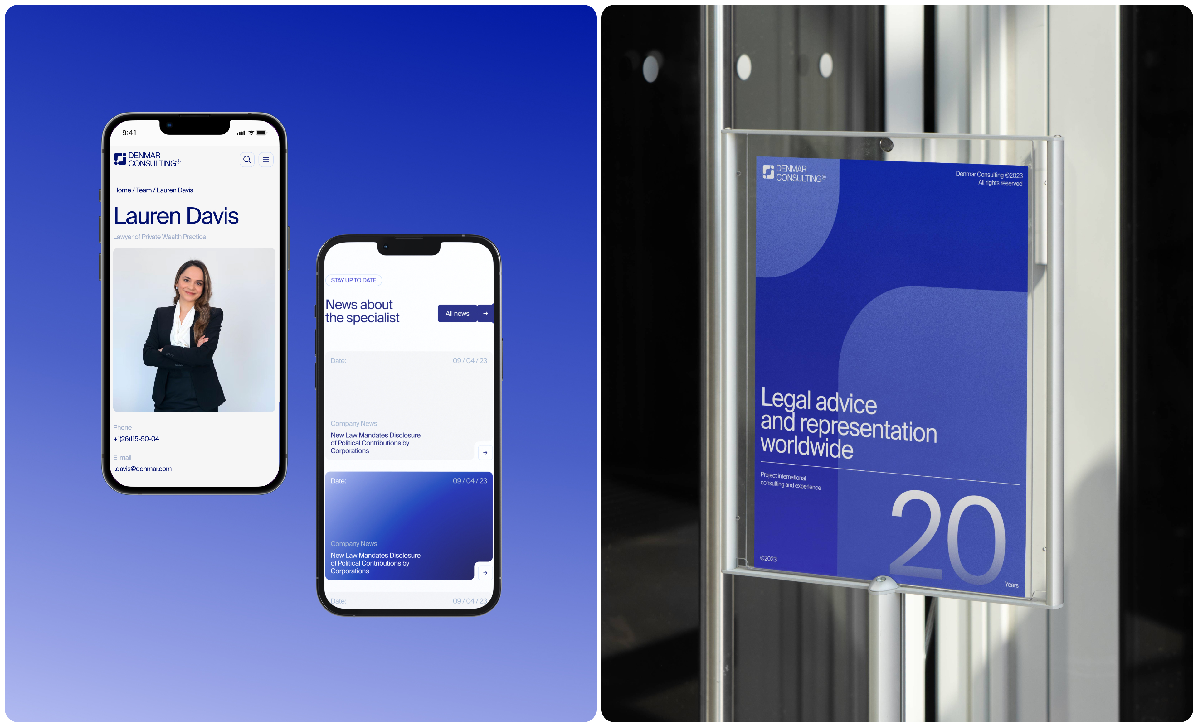 Denmar Consulting© | web. & branding — Изображение №9 — Интерфейсы, Брендинг на Dprofile