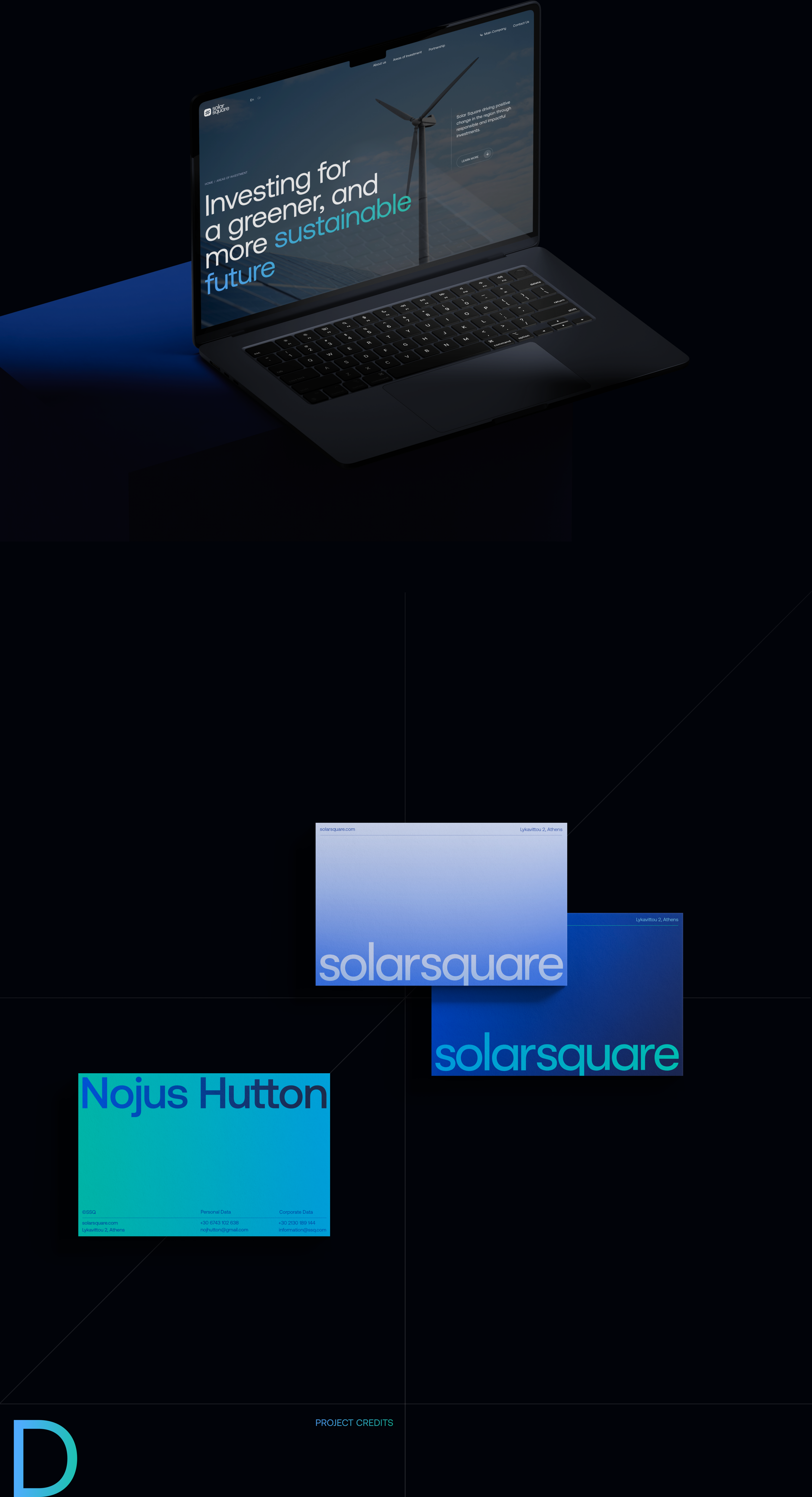 Solar Square — Brand Identity & Website — Изображение №10 — Интерфейсы, Брендинг на Dprofile