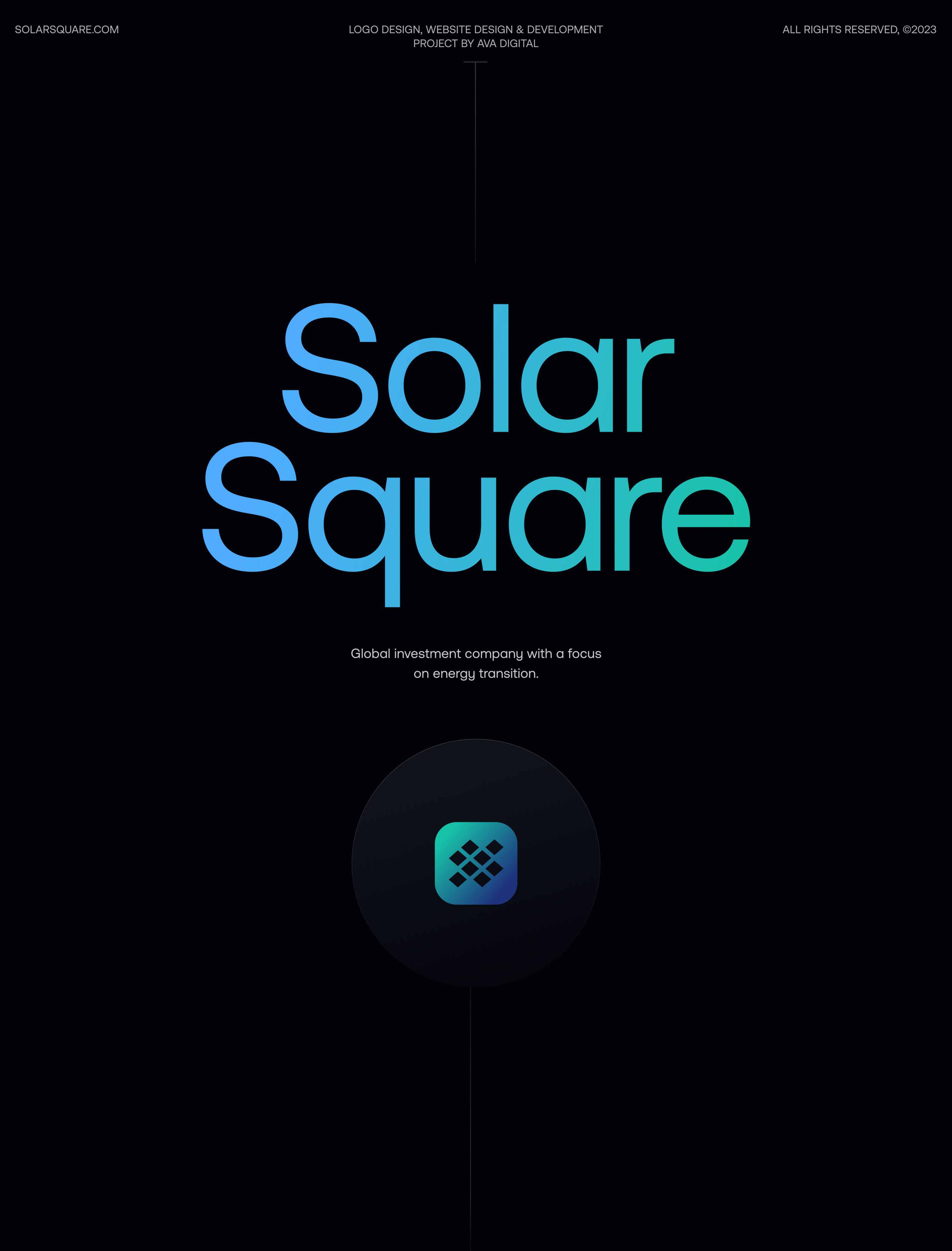 Solar Square — Brand Identity & Website — Изображение №1 — Интерфейсы, Брендинг на Dprofile