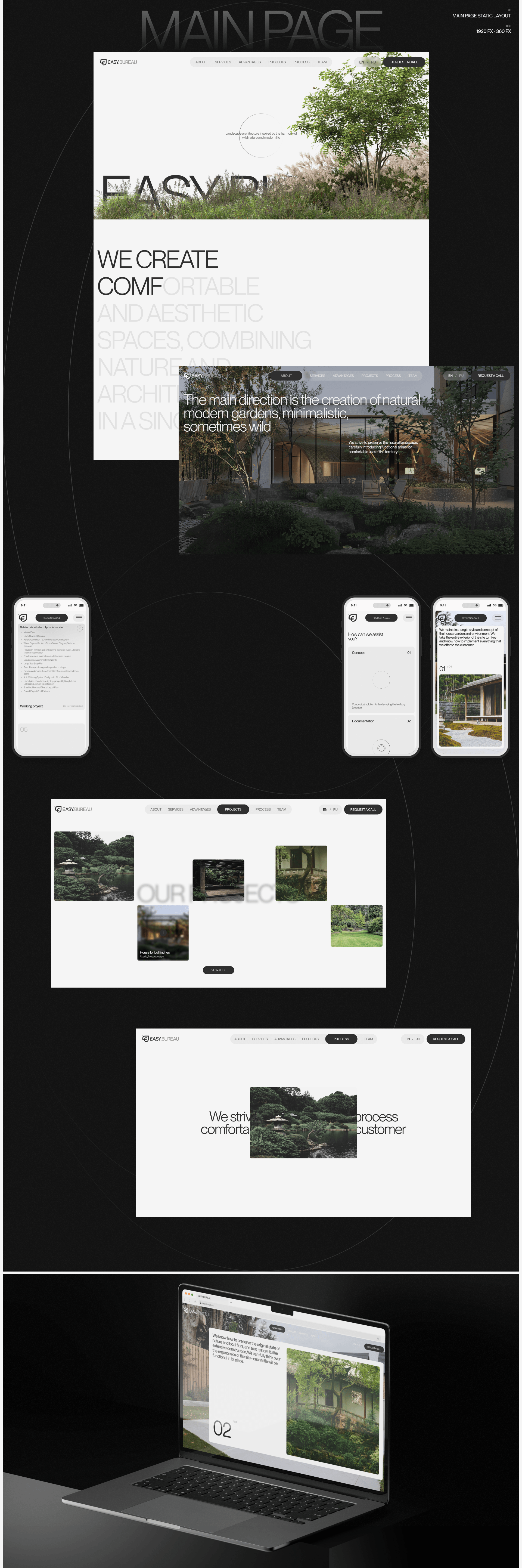 EASY BUREAU | Web. & Branding — Изображение №4 — Интерфейсы, Брендинг на Dprofile