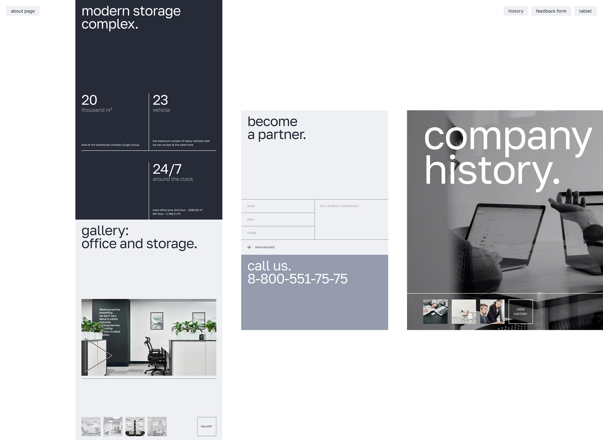 3Logic group — Изображение №9 — Интерфейсы, Анимация на Dprofile
