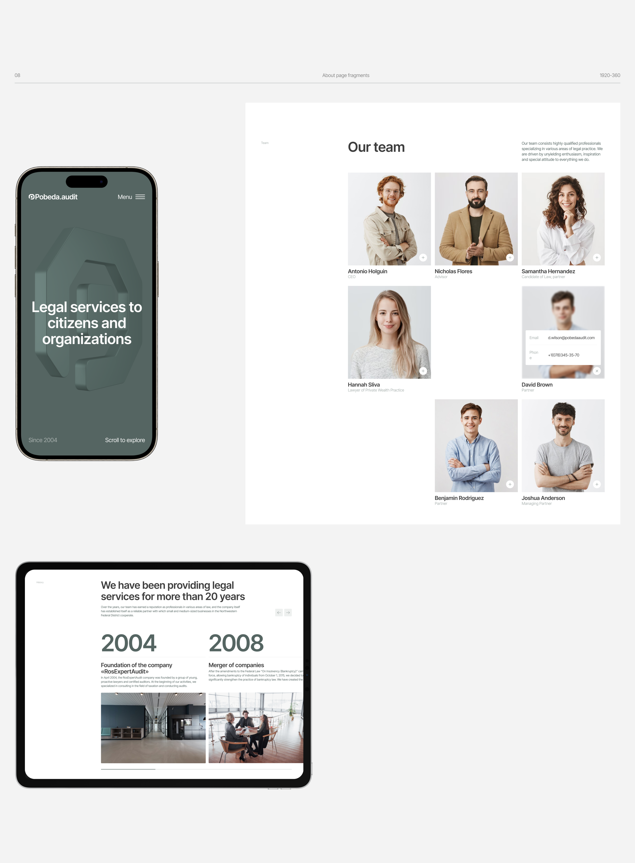 Pobeda.audit website — Изображение №11 — Интерфейсы, Брендинг на Dprofile