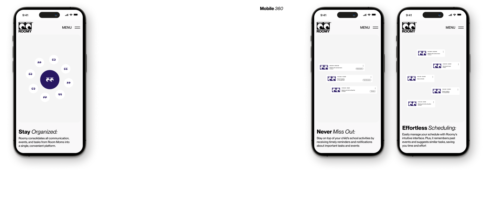 Roomy | Web. & branding — Изображение №9 — Интерфейсы, Брендинг на Dprofile