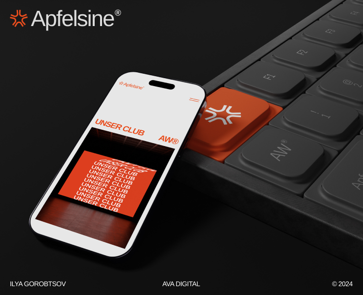 Apfelsine® — Brand Identity & Website — Интерфейсы, Брендинг на Dprofile