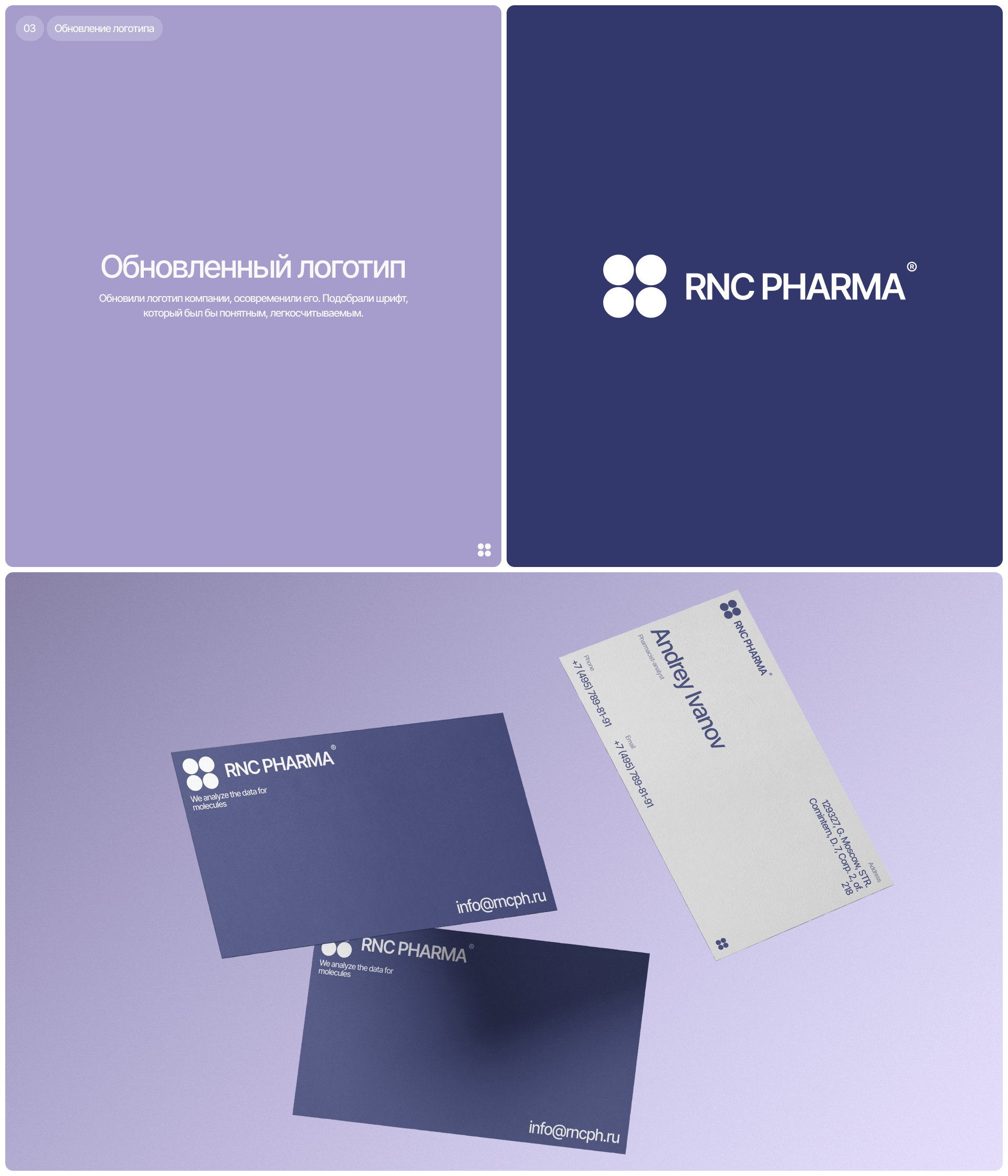 RNC Pharma | Web & Branding — Изображение №2 — Интерфейсы, Брендинг на Dprofile