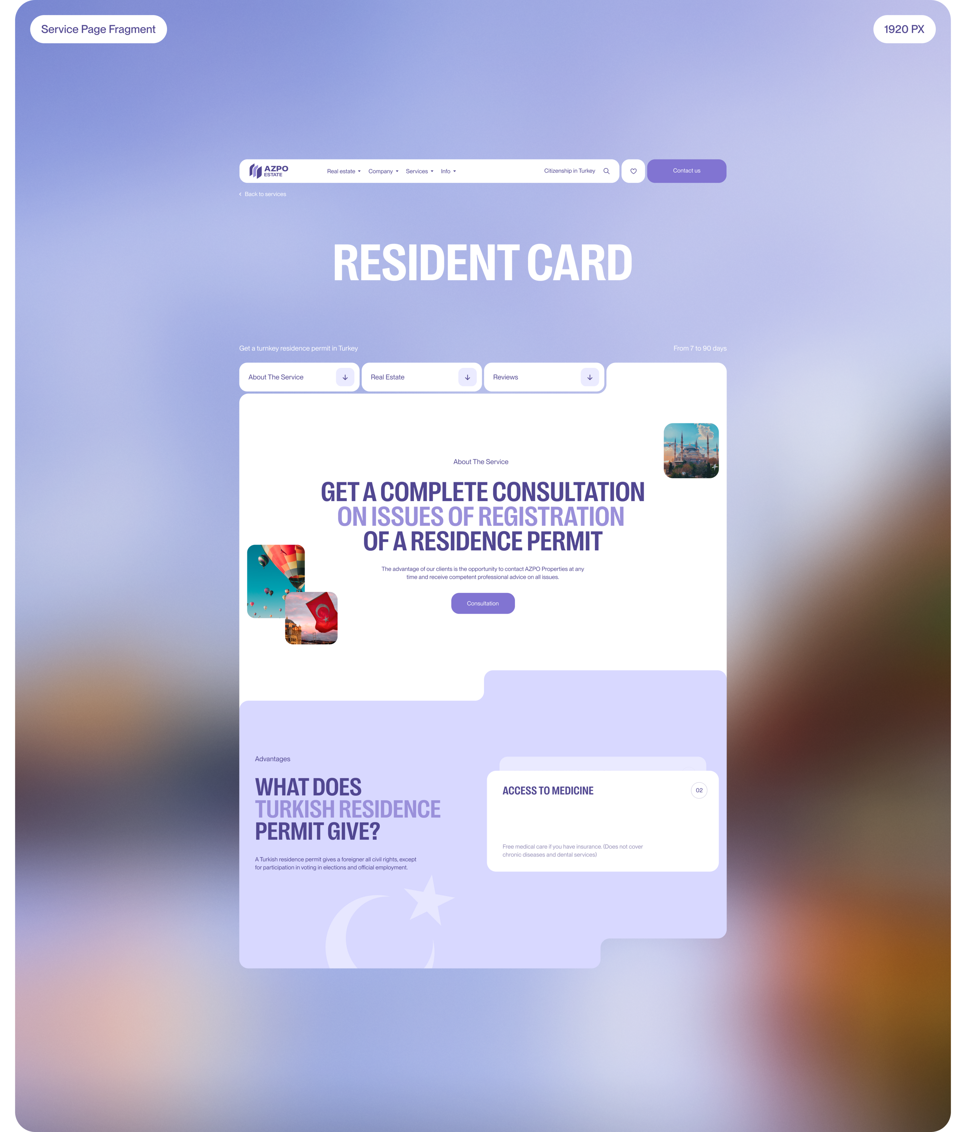 AZPO Estate — Brand Identity & Website — Изображение №9 — Интерфейсы, Брендинг на Dprofile