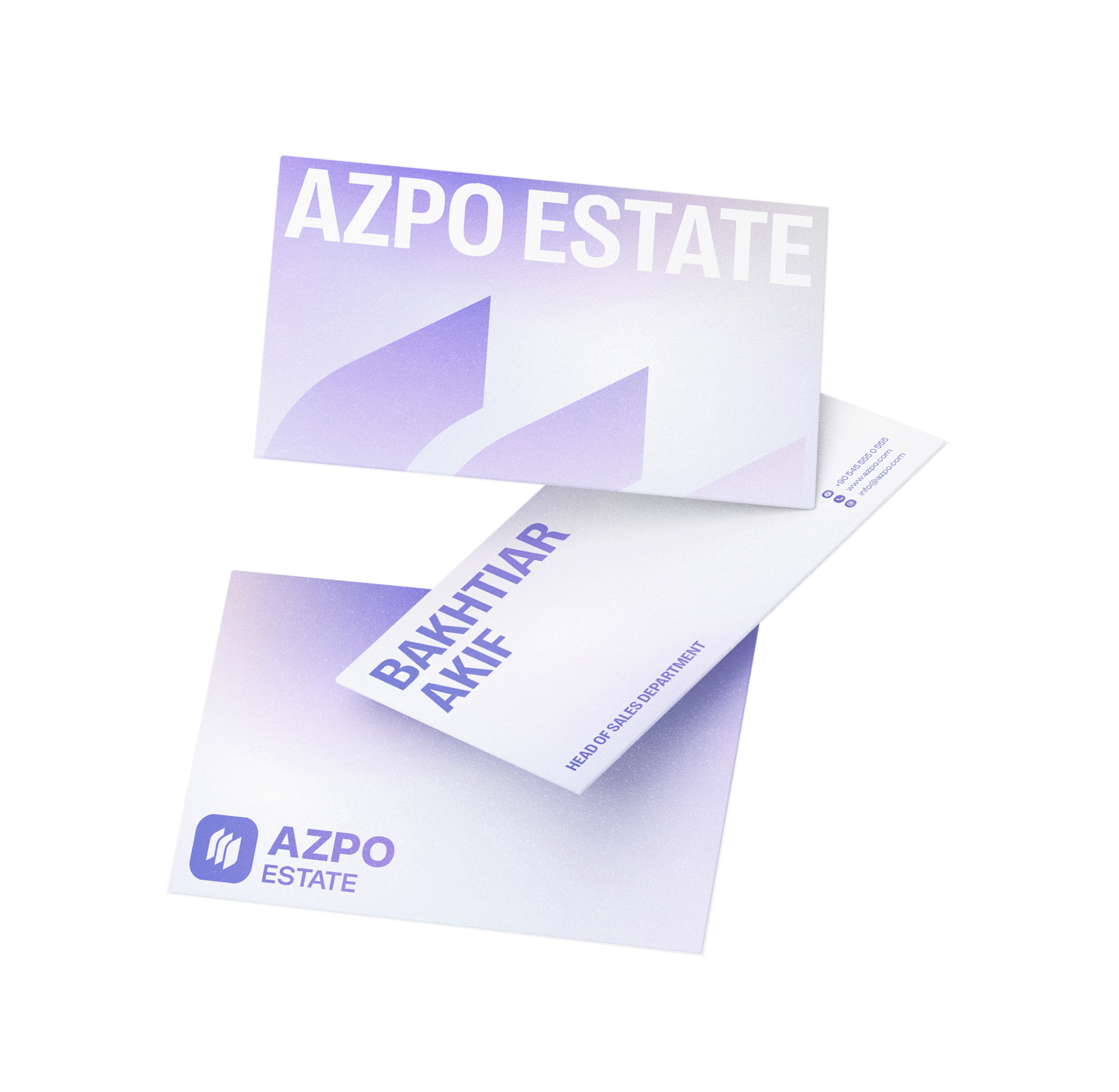 AZPO Estate — Brand Identity & Website — Изображение №4 — Интерфейсы, Брендинг на Dprofile