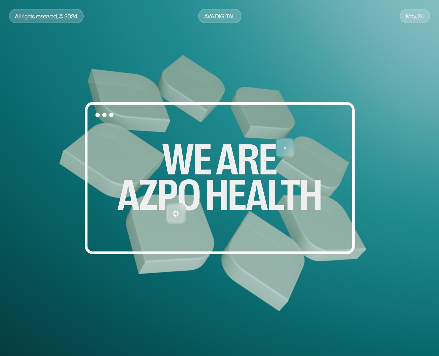 AZPO HEALTH | Web & Branding — Интерфейсы, Брендинг на Dprofile