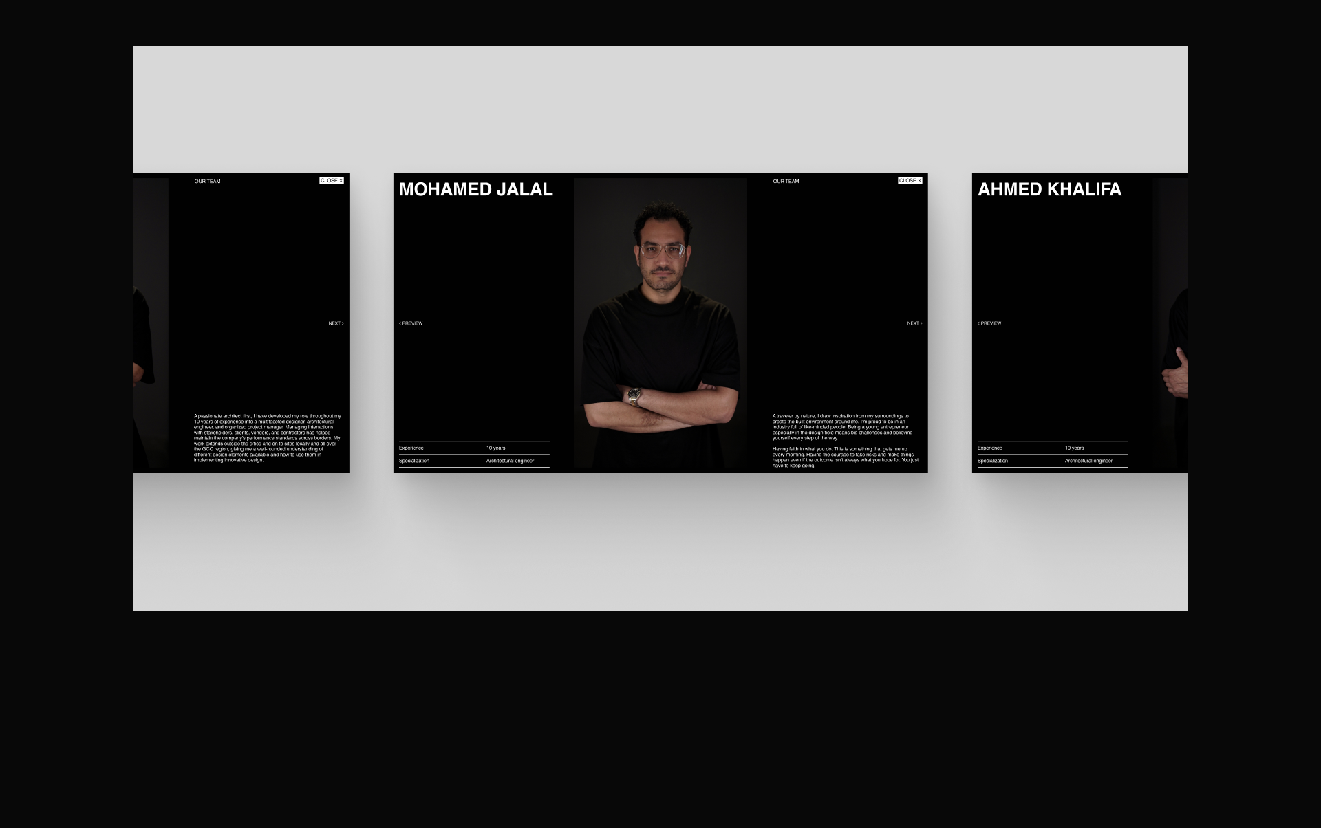 STUDIO FIVE | Web & 3D — Изображение №9 — Интерфейсы, 3D на Dprofile