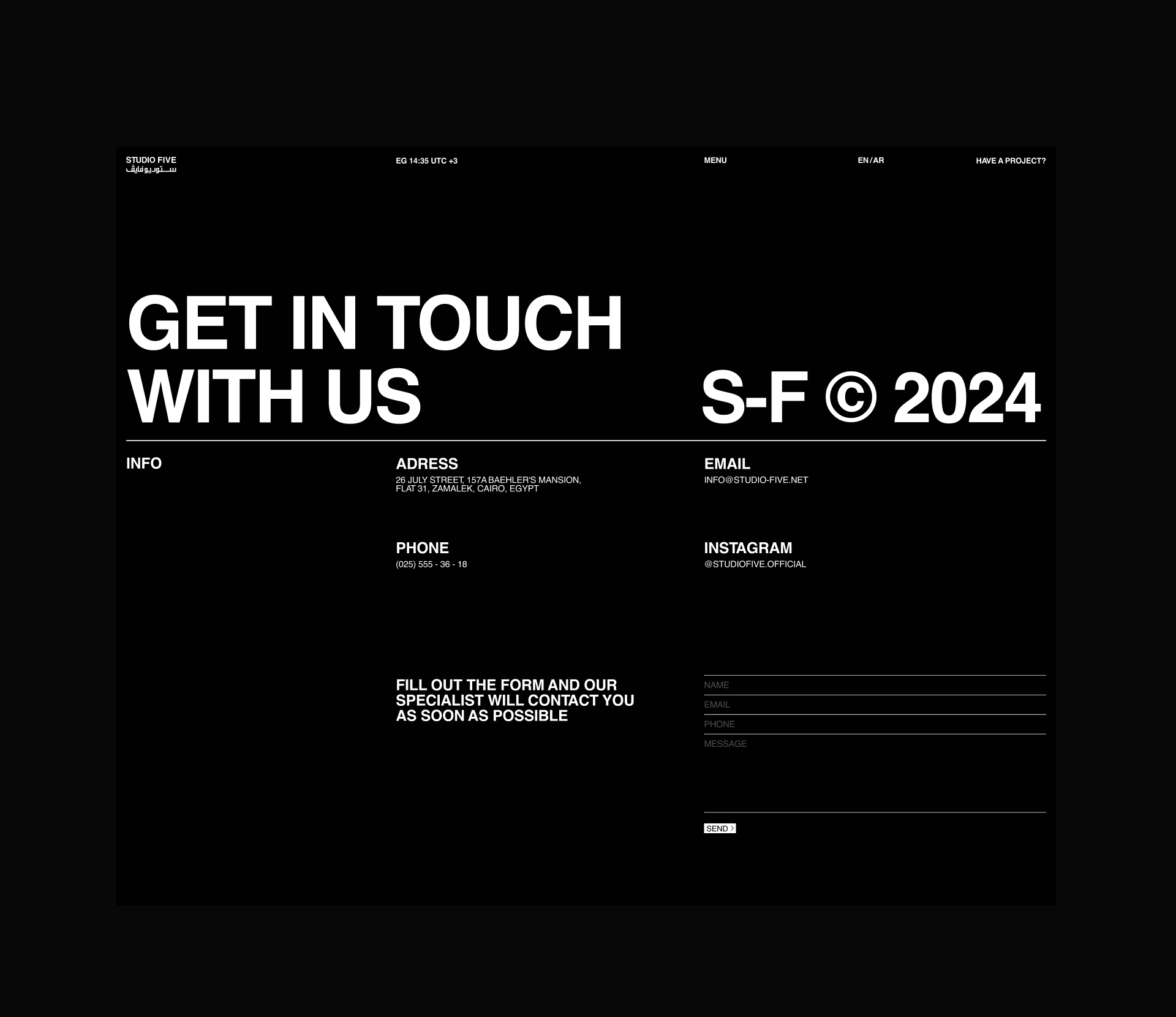 STUDIO FIVE | Web & 3D — Изображение №12 — Интерфейсы, 3D на Dprofile