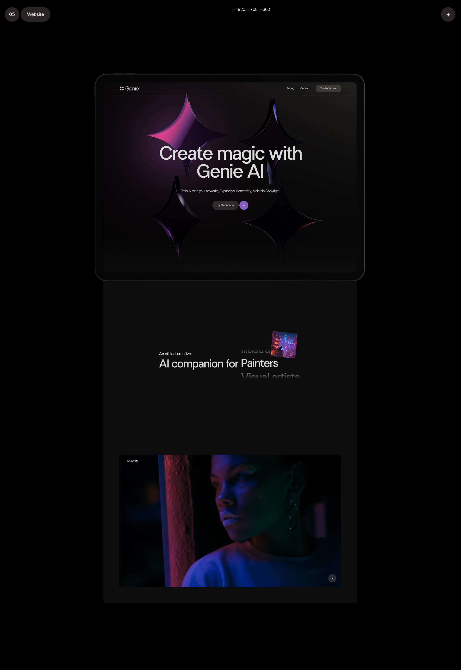 Genie Lab® — Изображение №8 — Интерфейсы, Брендинг на Dprofile