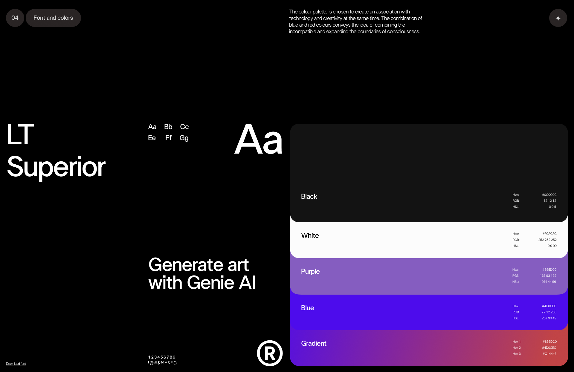 Genie Lab® — Изображение №6 — Интерфейсы, Брендинг на Dprofile