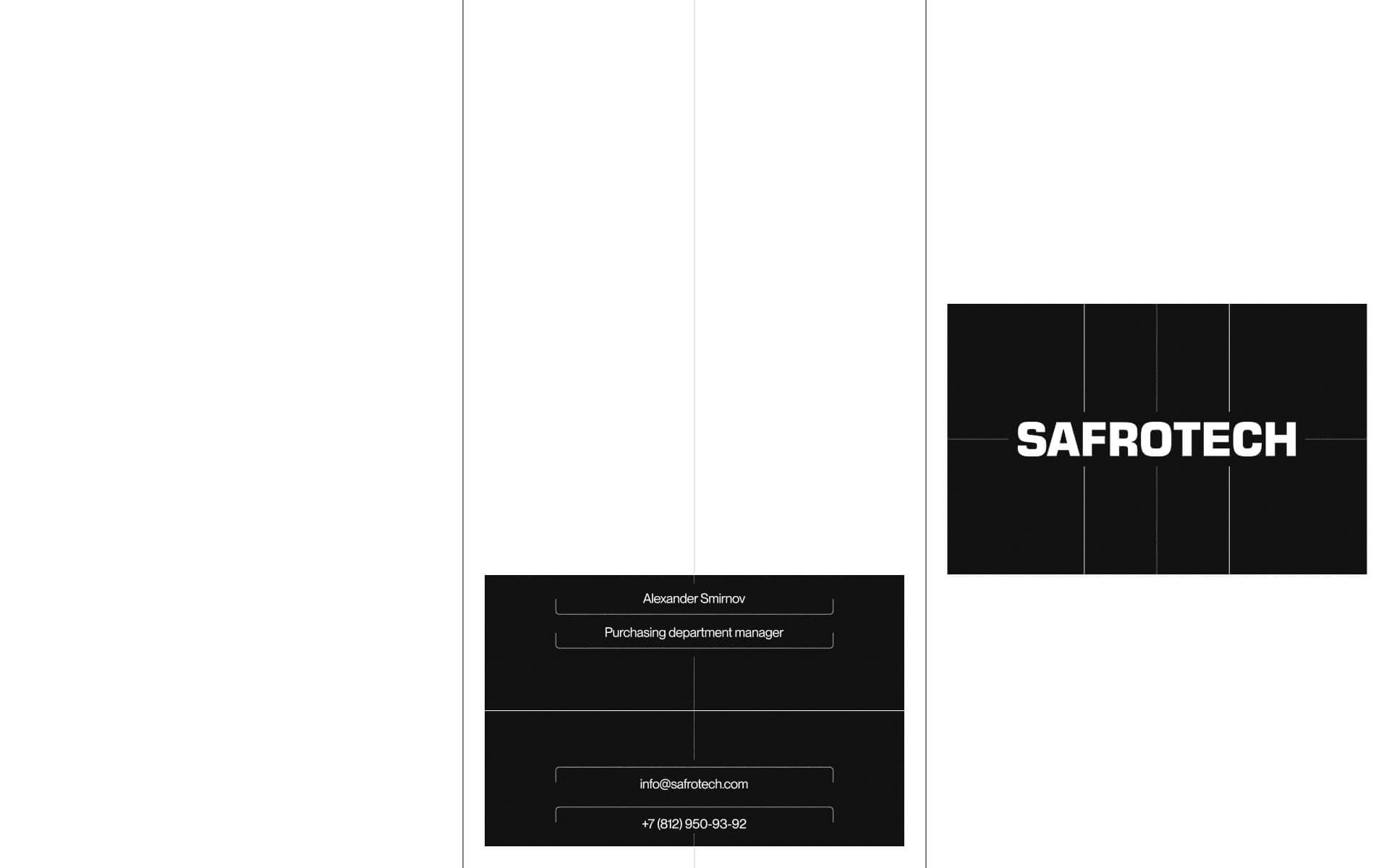 SAFROTECH | web. & branding — Изображение №4 — Интерфейсы, Анимация на Dprofile