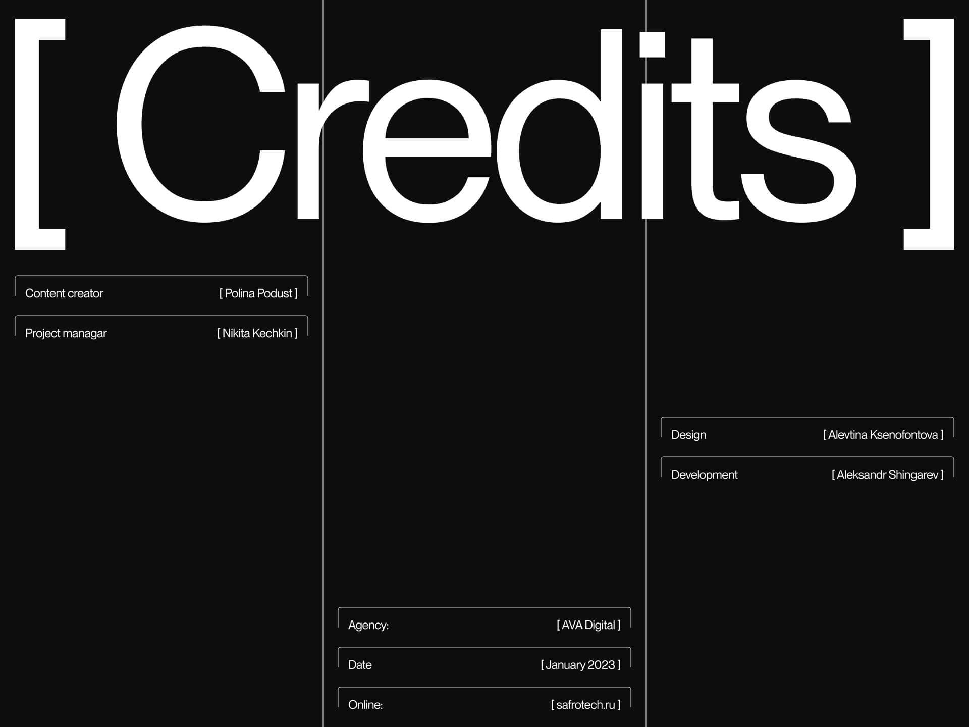 SAFROTECH | web. & branding — Изображение №27 — Интерфейсы, Анимация на Dprofile