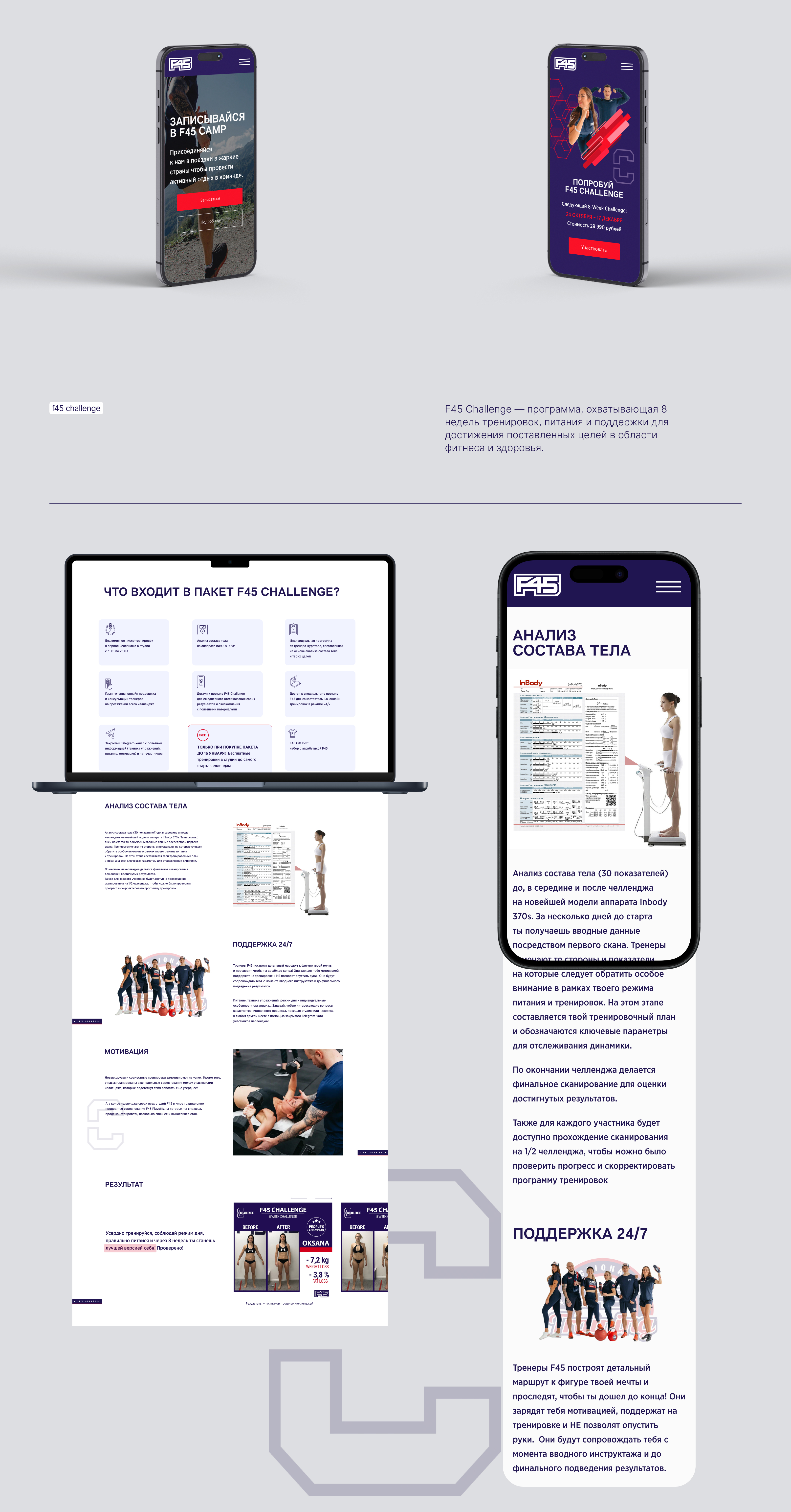 F45 training — Изображение №12 — Интерфейсы, Брендинг на Dprofile