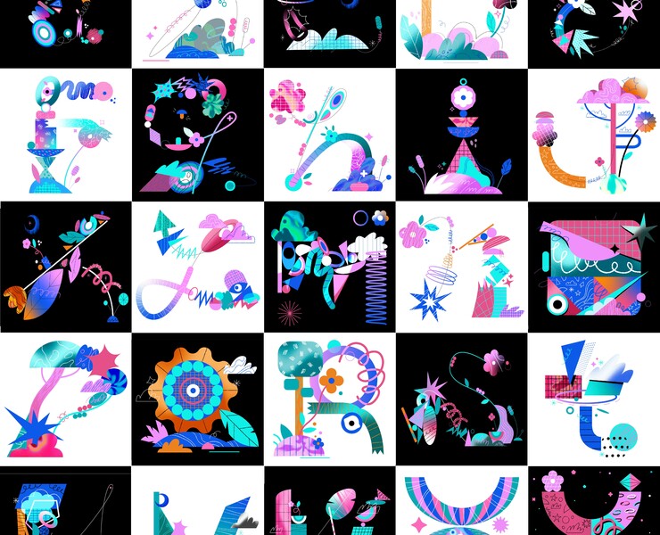 36 Days Of Type - 2023 Edition на Dprofile