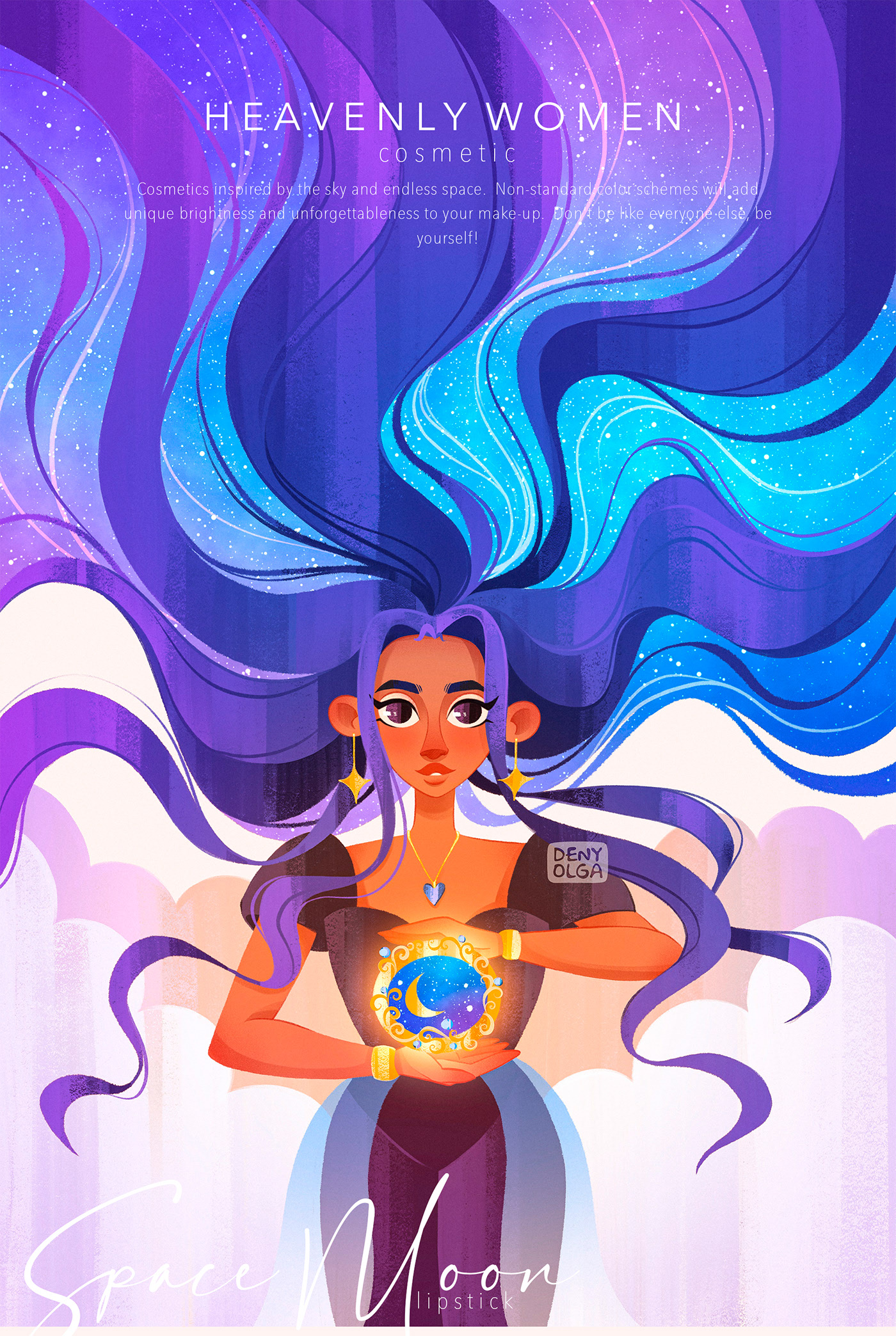 HEAVENLY WOMEN cosmetic — Изображение №1 — Иллюстрация на Dprofile