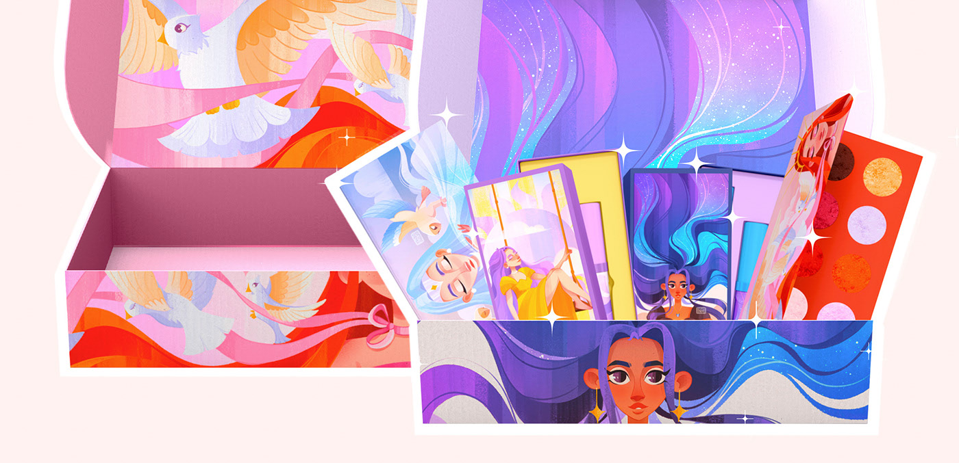 HEAVENLY WOMEN cosmetic — Изображение №10 — Иллюстрация на Dprofile