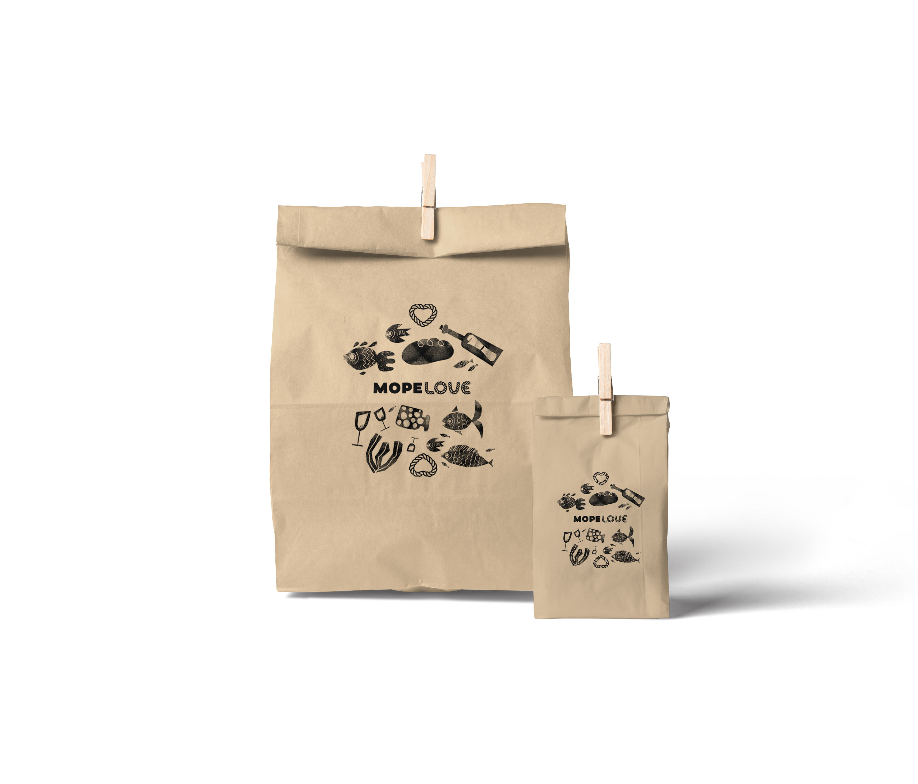 Seafood bistro "МореLove" — Изображение №22 — Брендинг, Графика на Dprofile