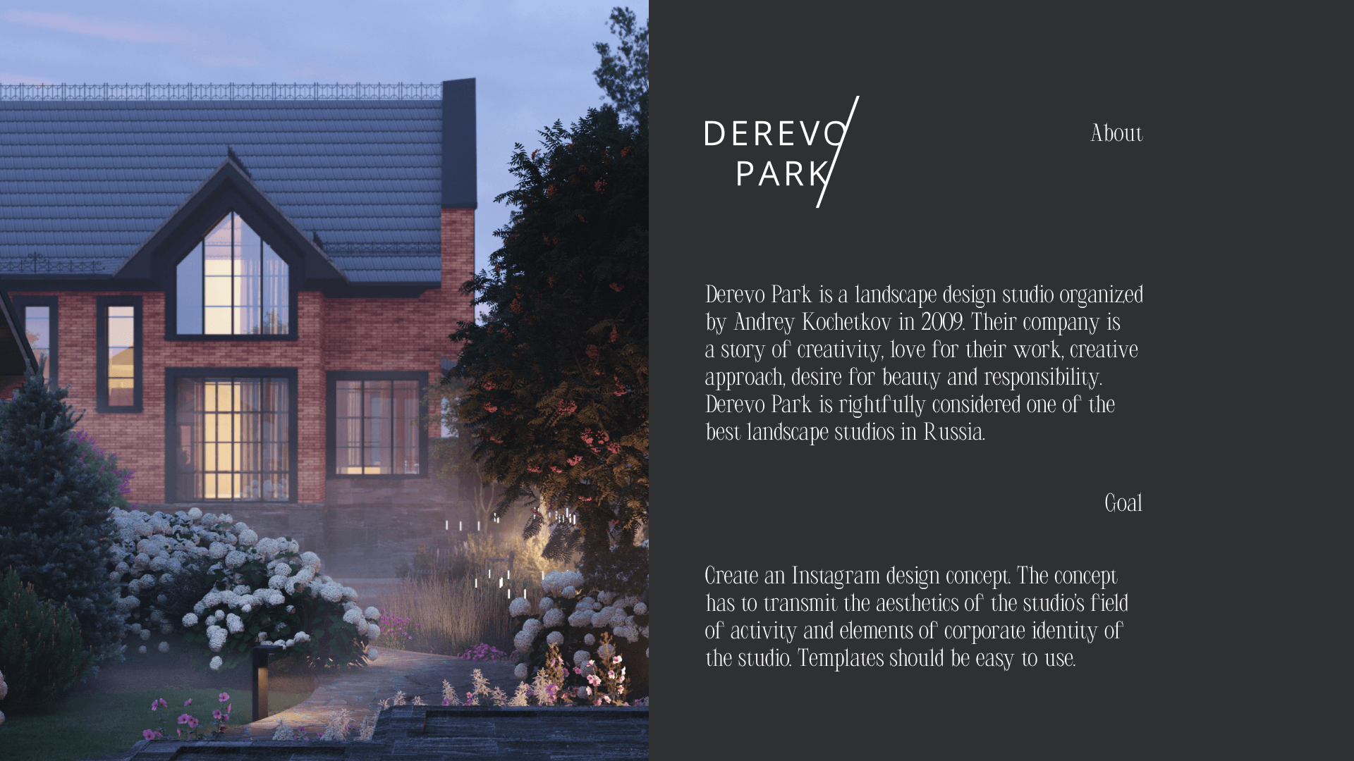 Social media design for "Derevo Park" — Изображение №2 — Брендинг на Dprofile