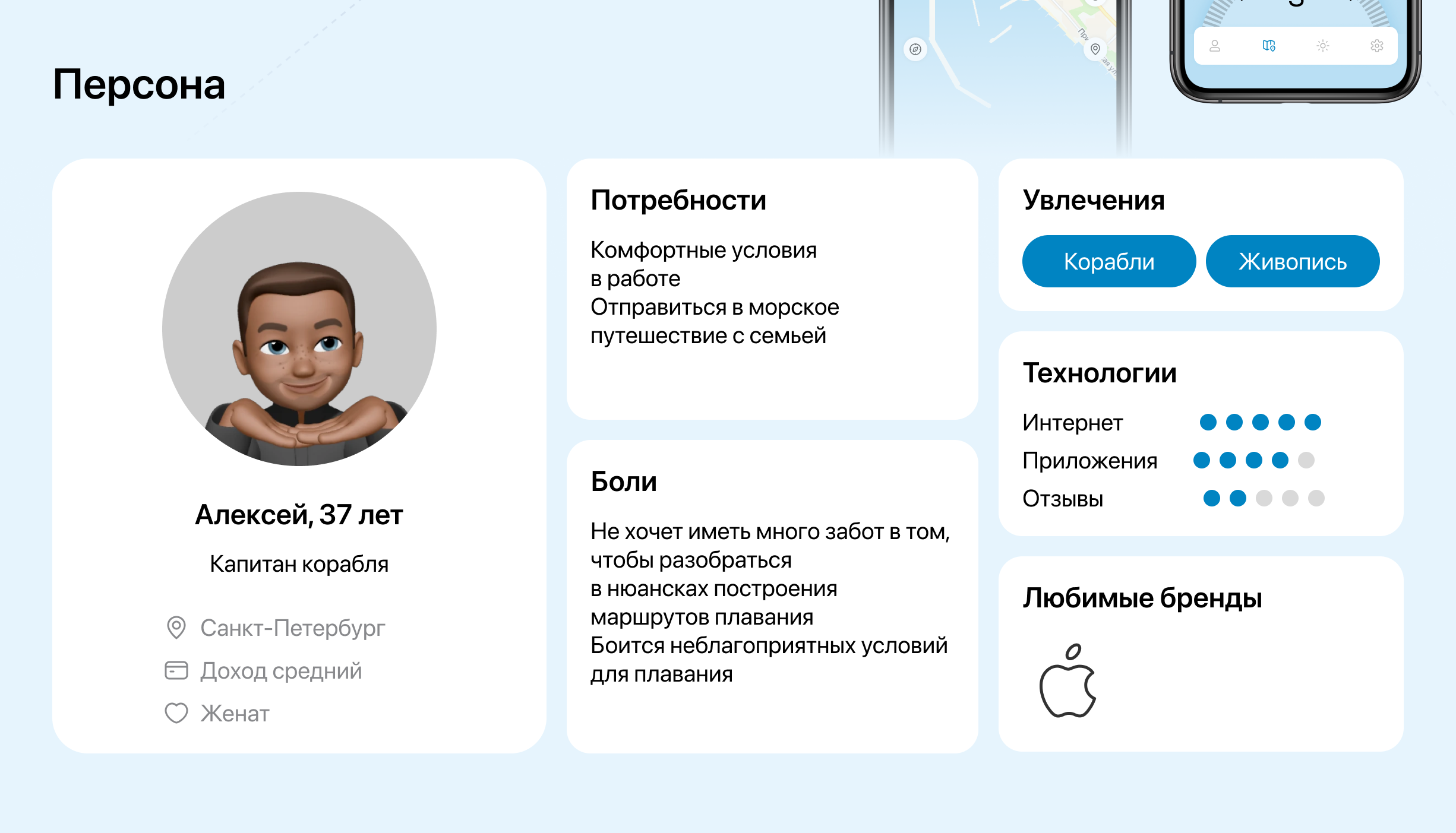 Sea chart — Изображение №2 — Интерфейсы на Dprofile