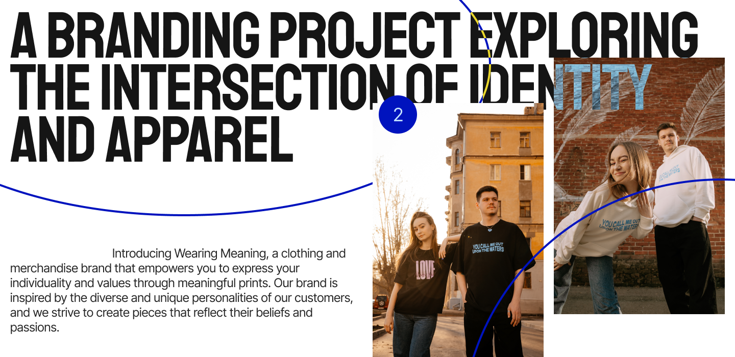 Wearing Meaning / Brand Identity — Изображение №2 — Брендинг, Графика на Dprofile