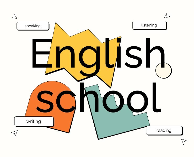English school - landing page design | Neobrutalism — Интерфейсы на Dprofile