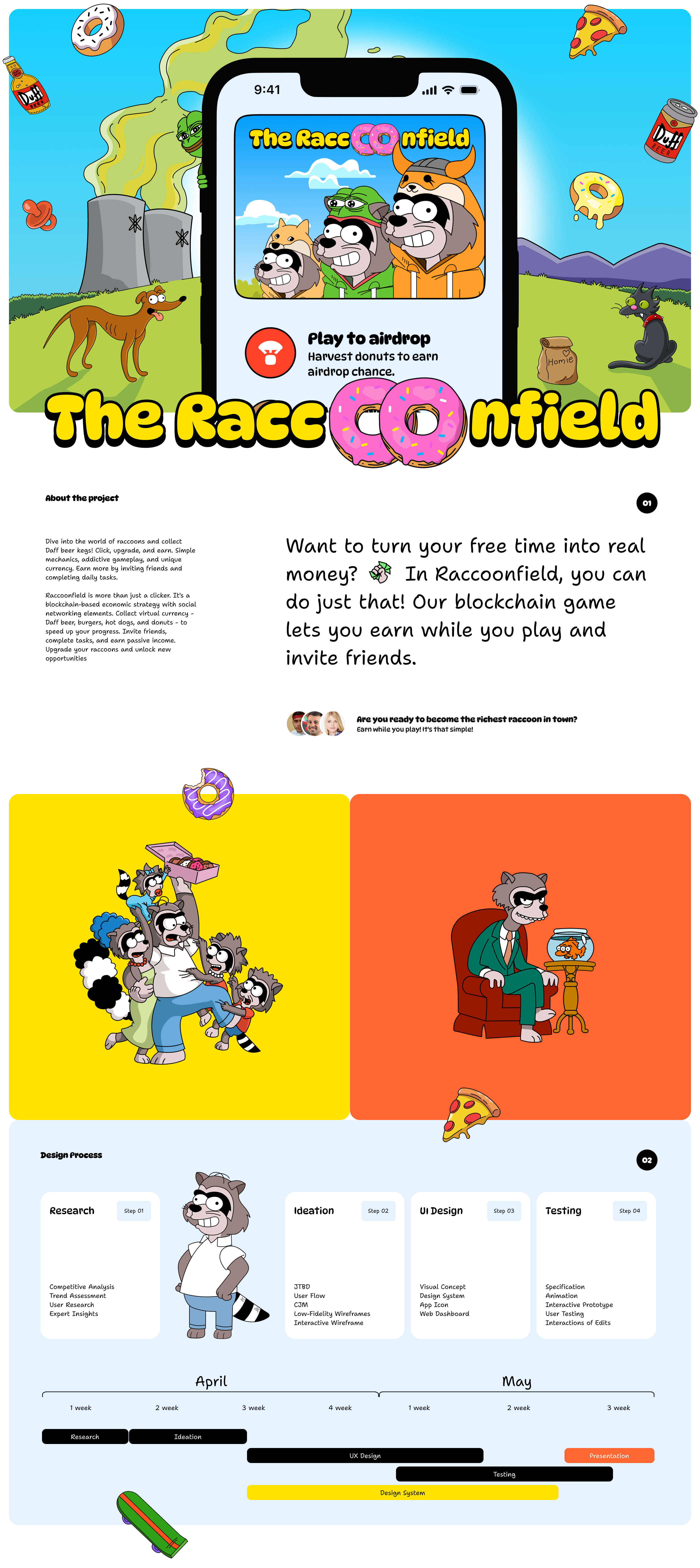 Raccoonfield приложение для телеграмм — Изображение №1 — Интерфейсы на Dprofile