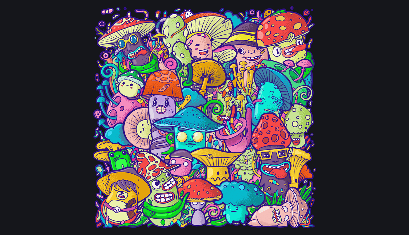 Illustrations for social media and t-shirts — Изображение №9 — Иллюстрация на Dprofile