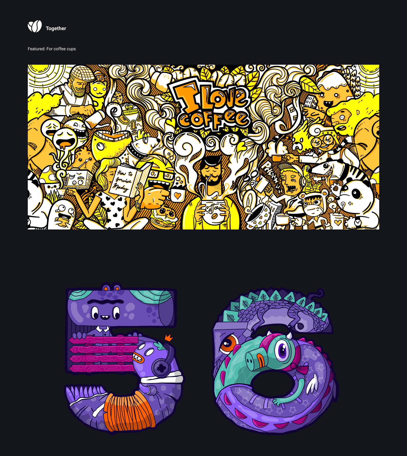 Doodle illustration collection 2021 — Изображение №3 — Брендинг, Иллюстрация на Dprofile