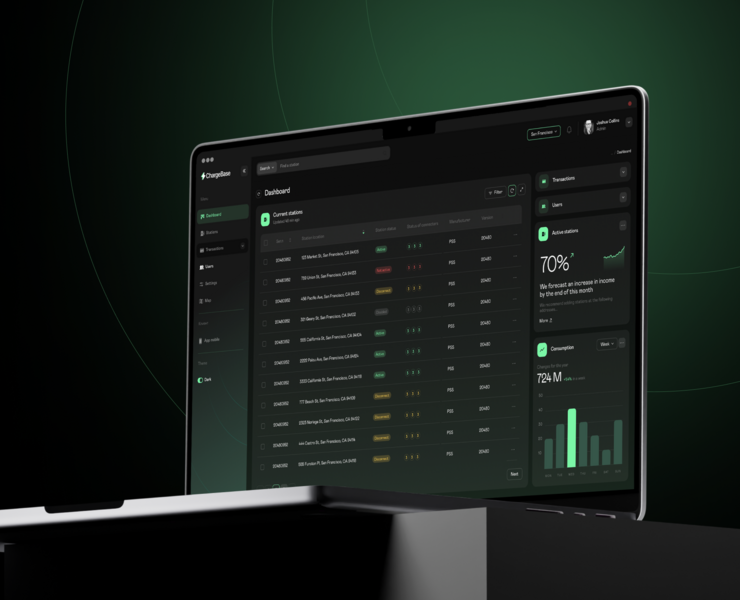 ChargeBase — Интерфейсы на Dprofile