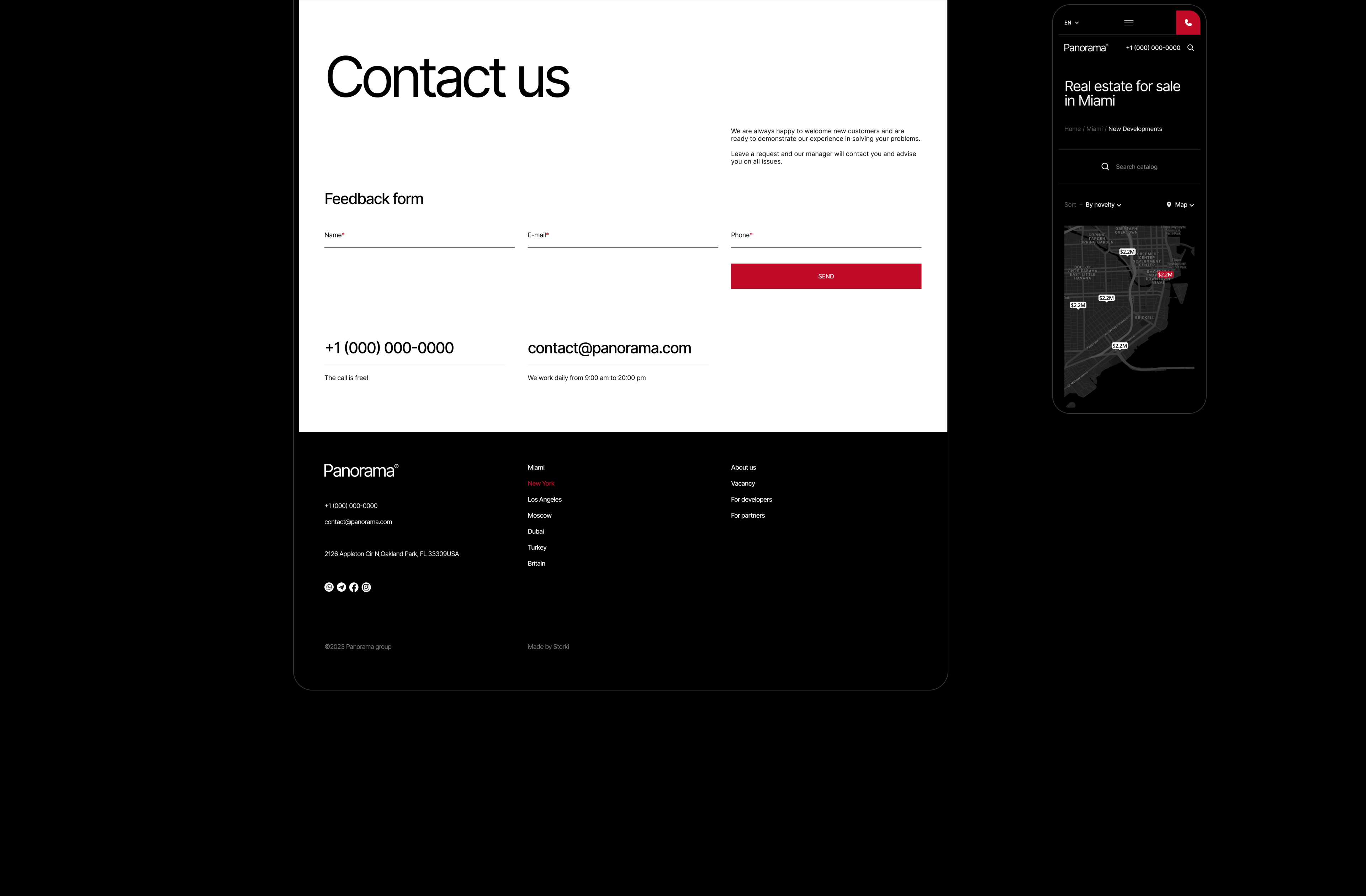 Panorama® Realty — Изображение №10 — Интерфейсы на Dprofile